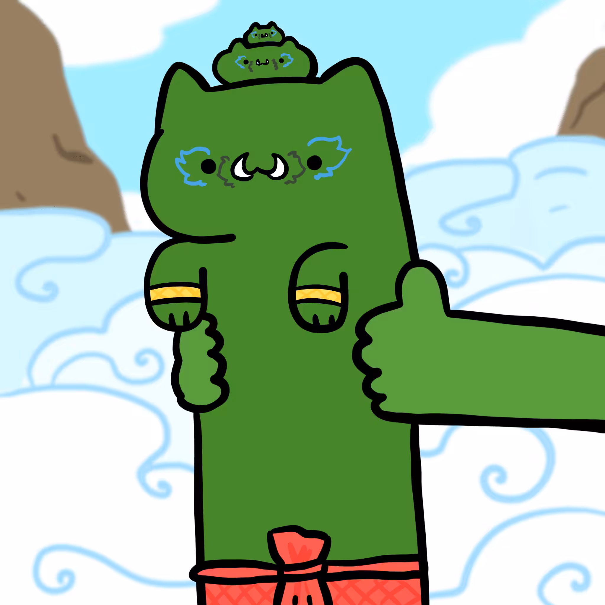 Long long Ravana cat #038