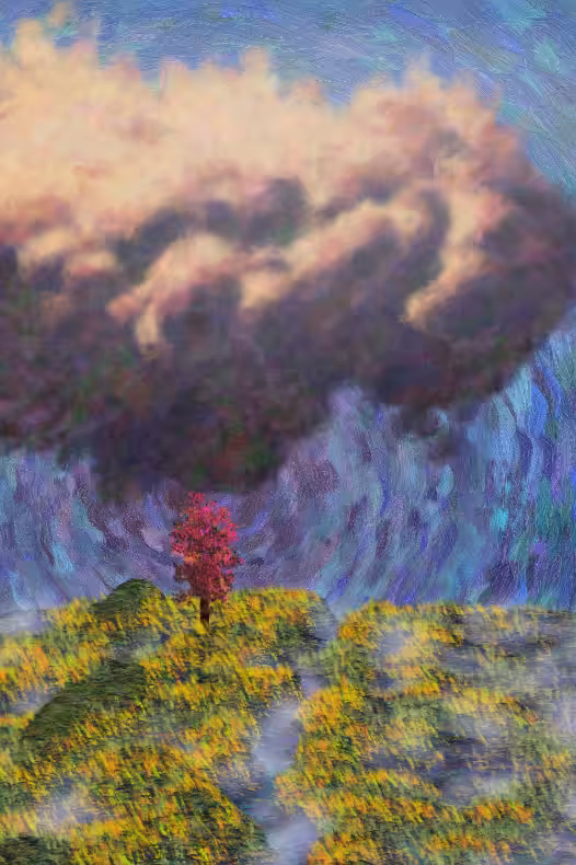 Tree and Cloud #172