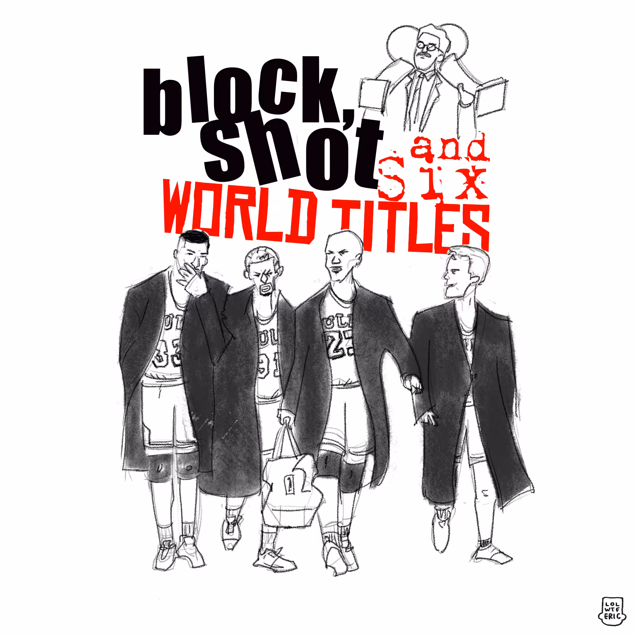 block shot and six world titles