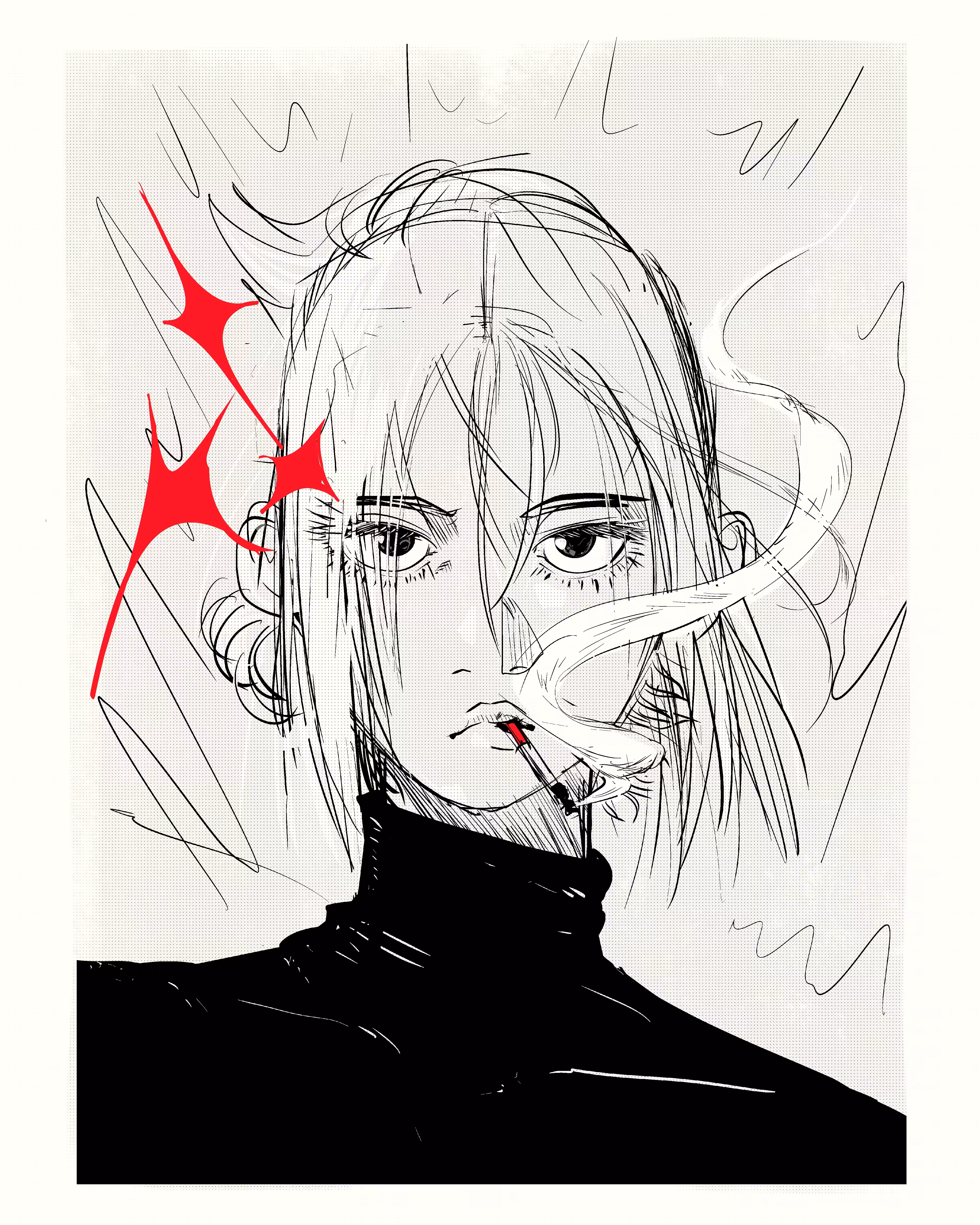 Red Flash Aura