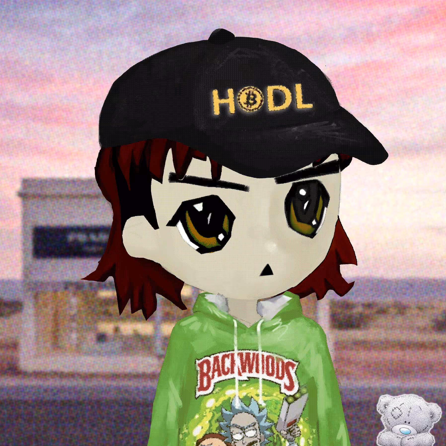 Redacted Remilio Babies: Remilio 3885