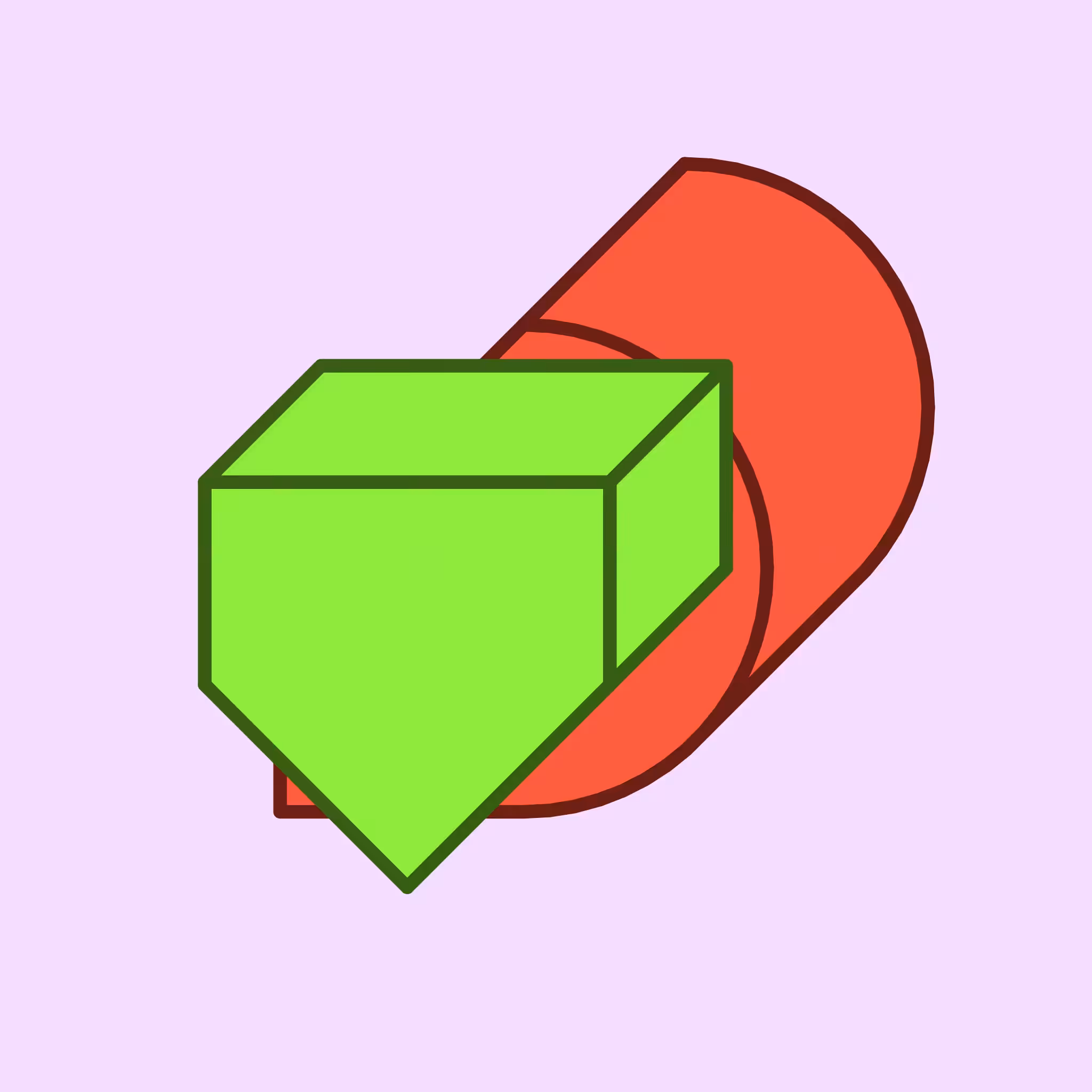 Calm shapes #1003