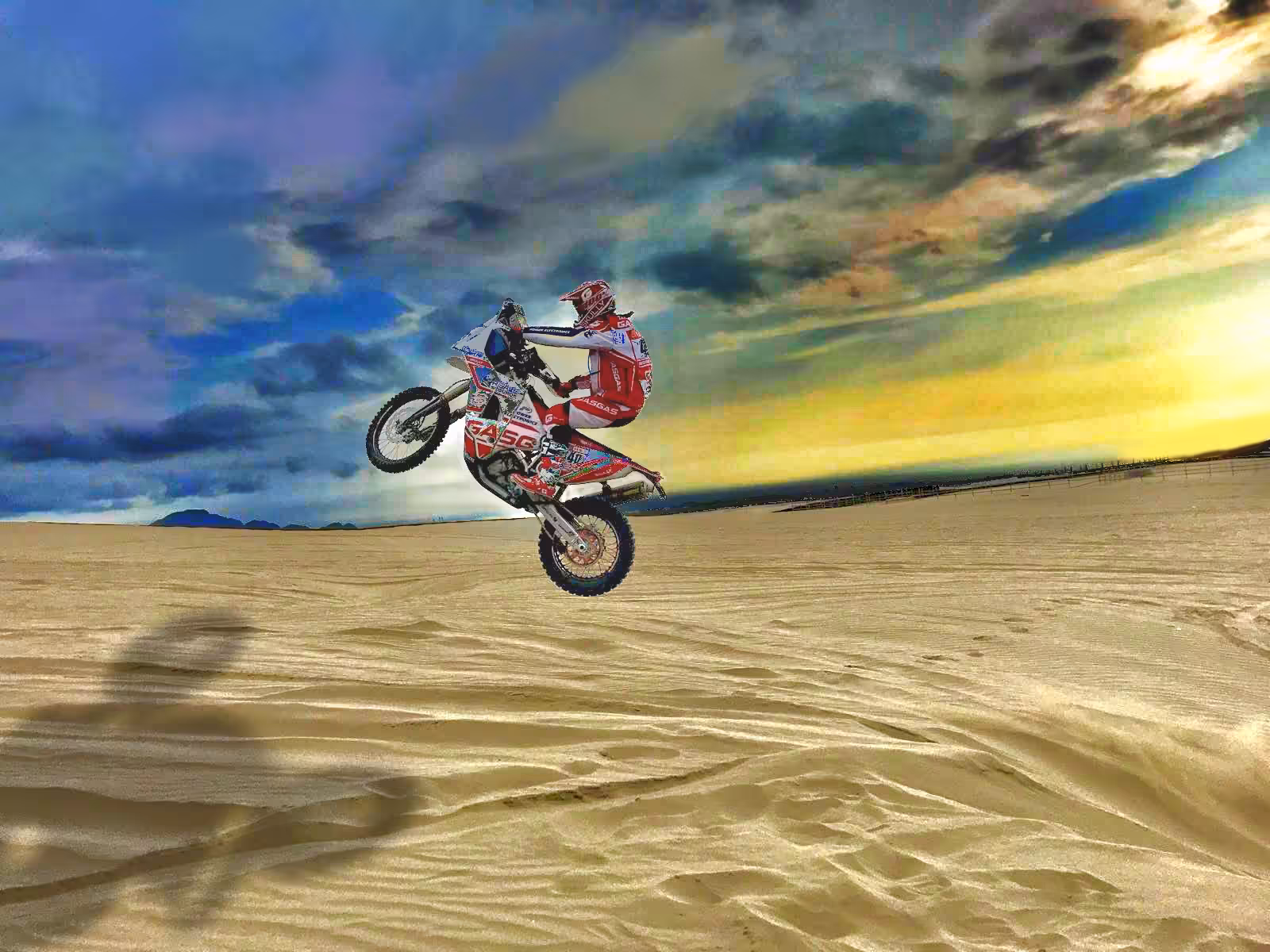 Dakar Motorcycle 