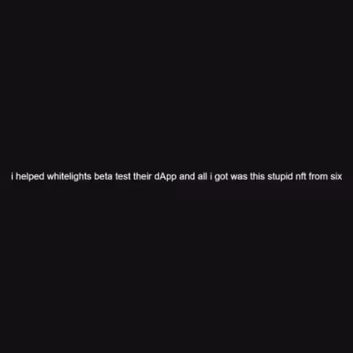i helped whitelights...