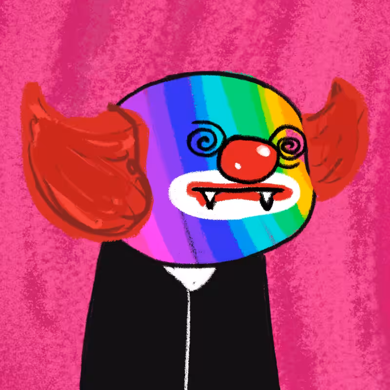 Peculiar clown #43