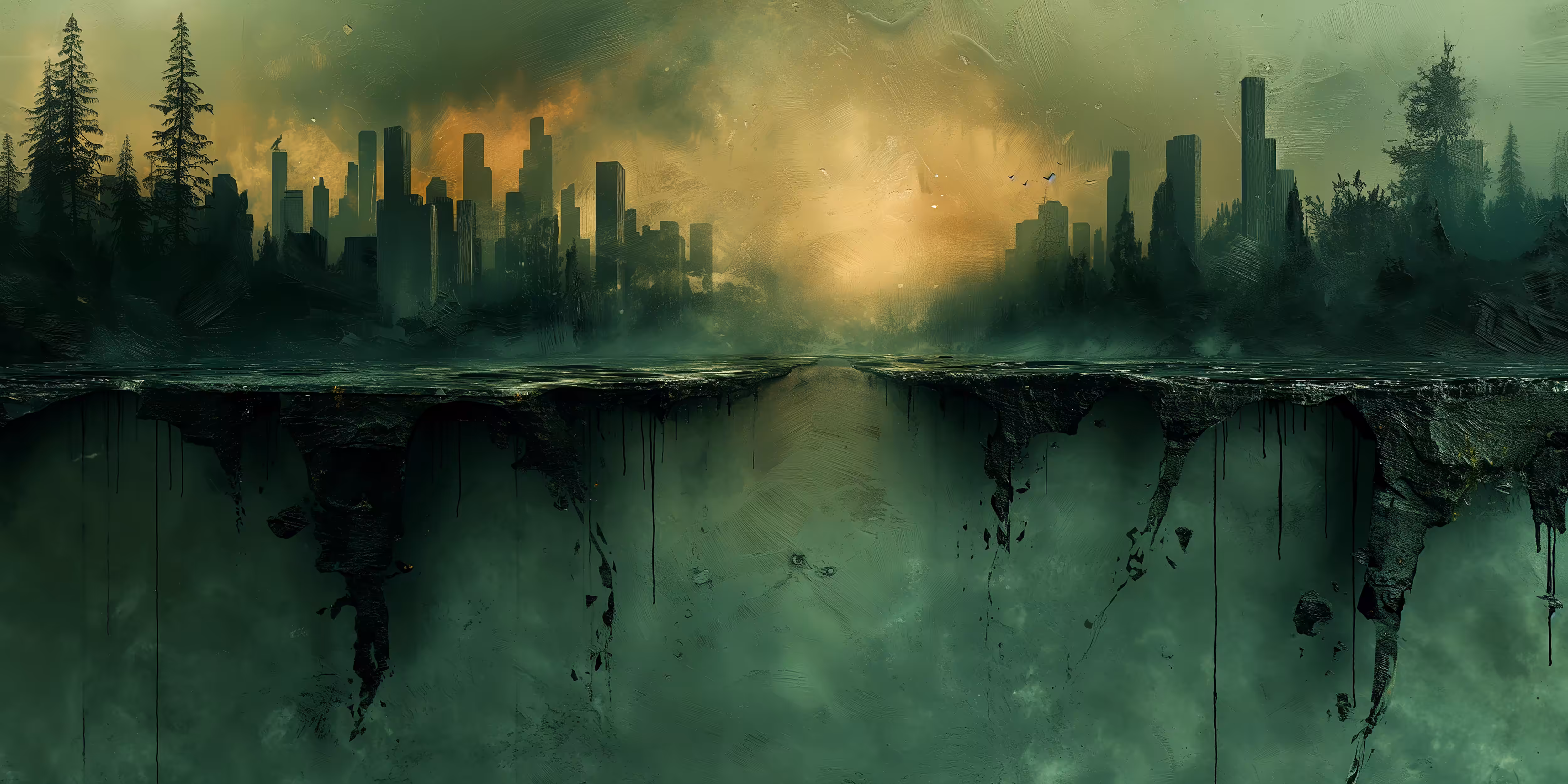 Cities on the side of light
