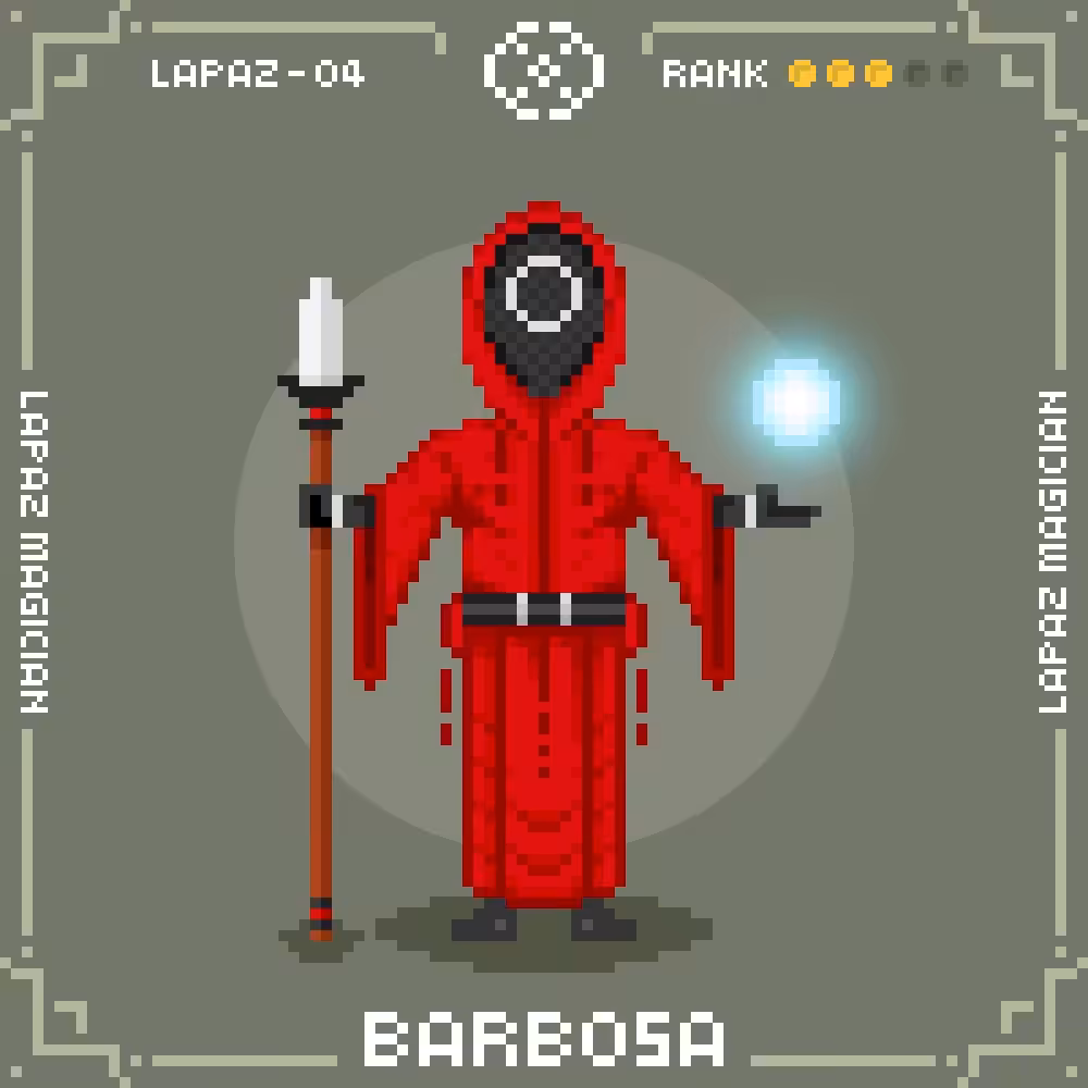Fantastic War#014 : Lapaz#04 : BARBOSA