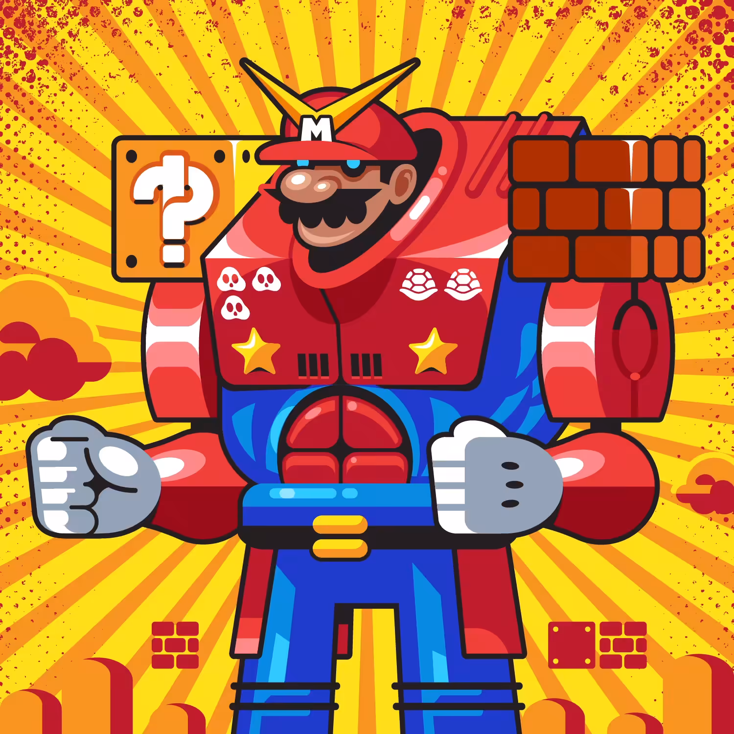 Mighty Mecha Mushroom Mojo