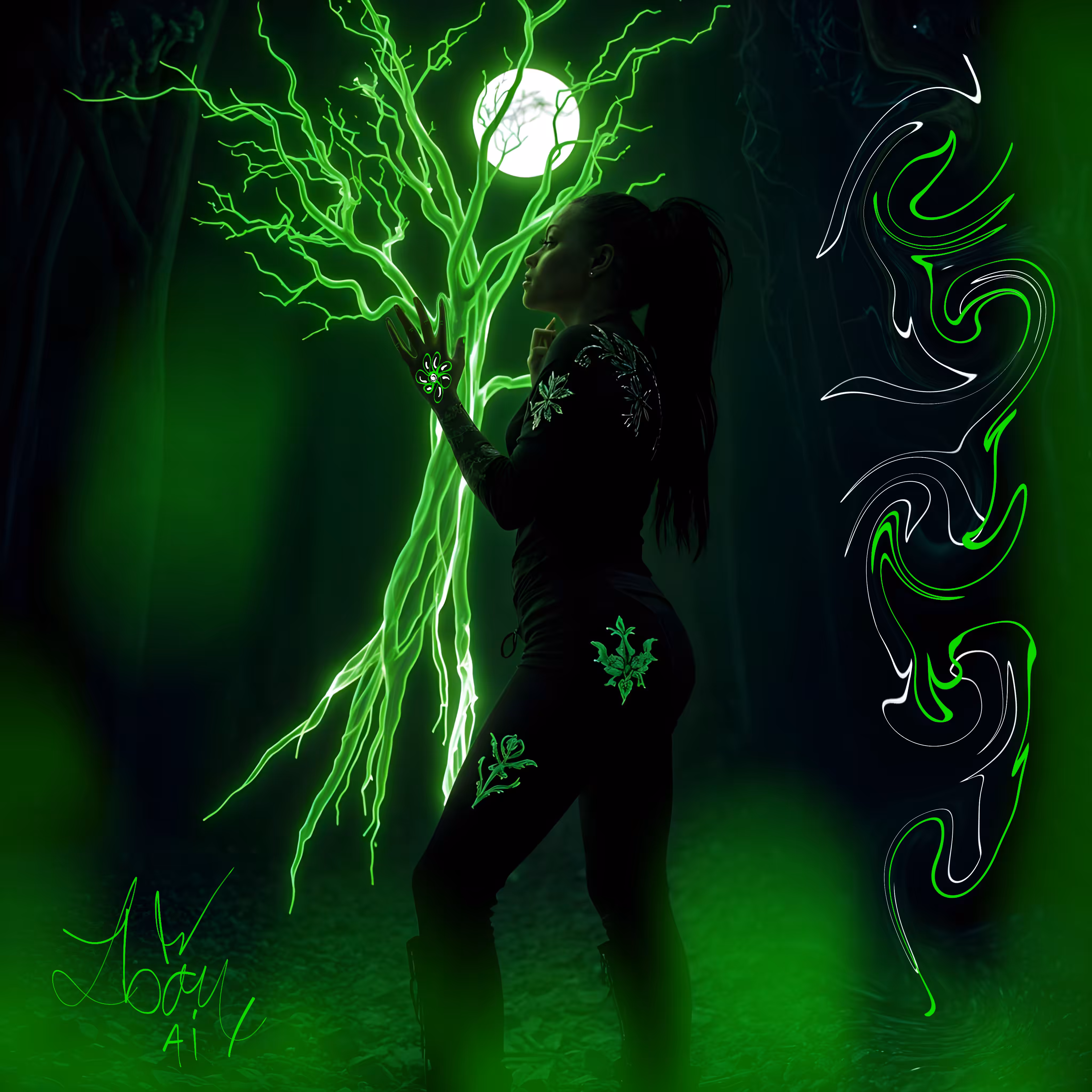 The Green Flower