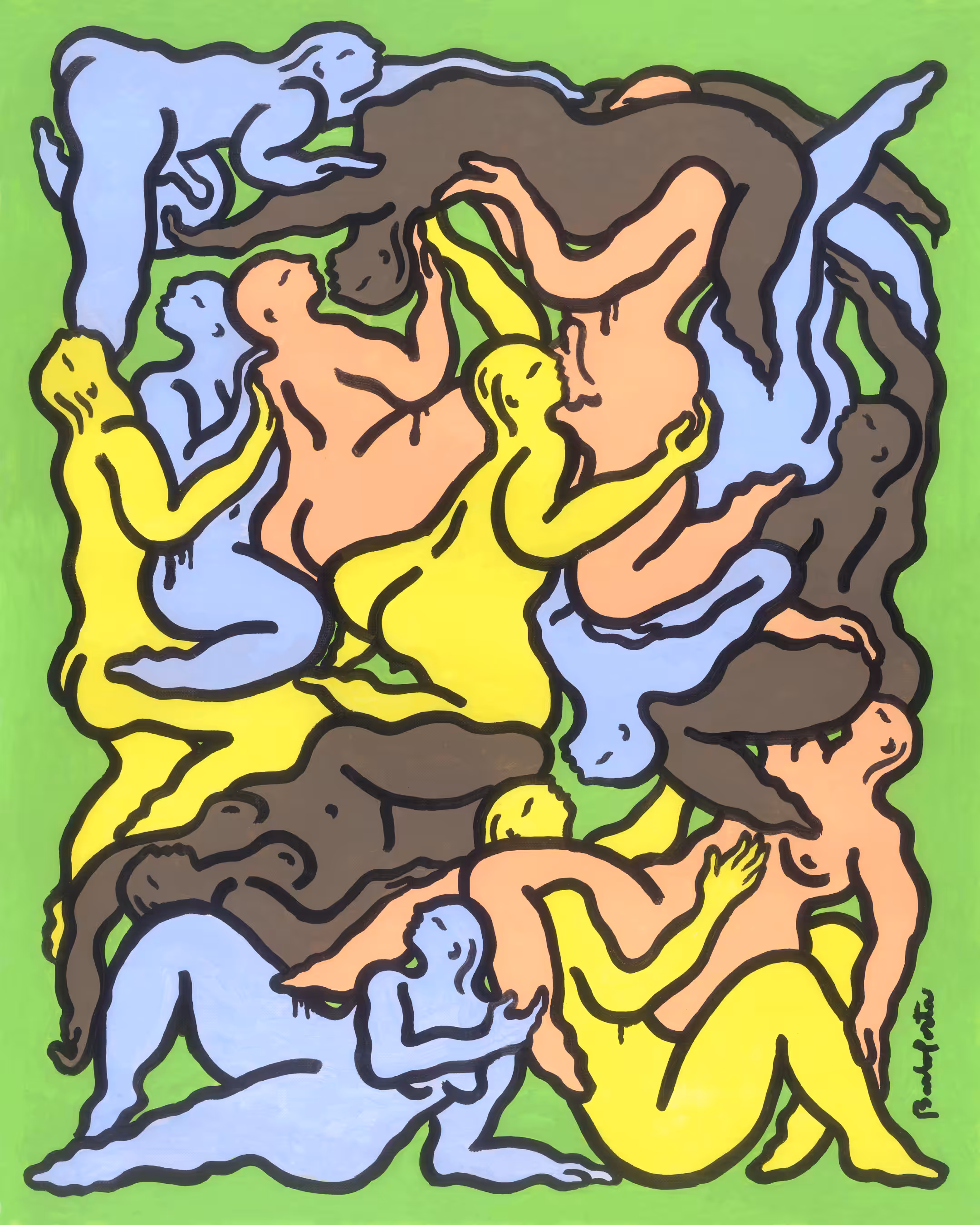 `JUNGLA VERDE´ Piece III · Safari Serie