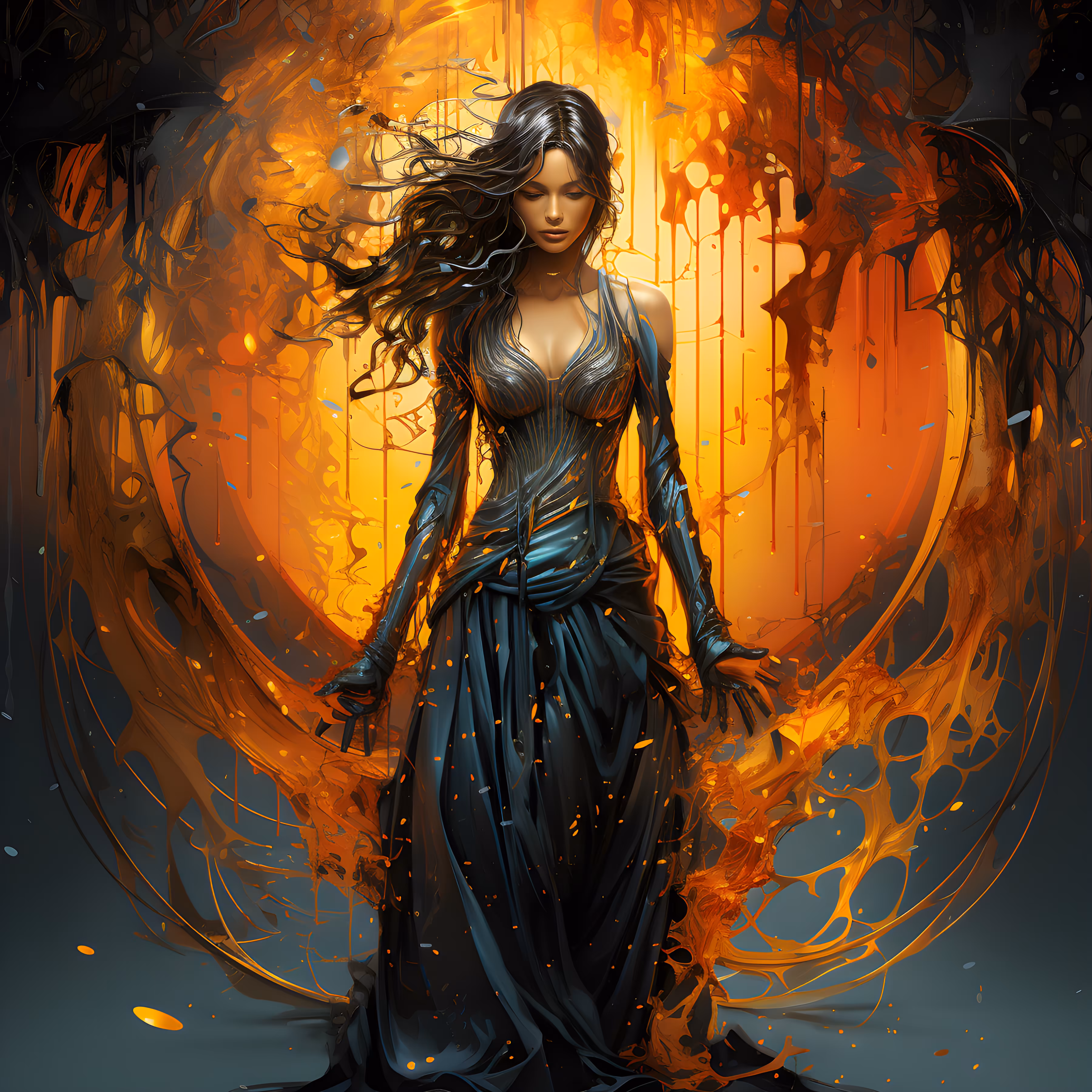 Gallery of Variety: Elemental Sorceress
