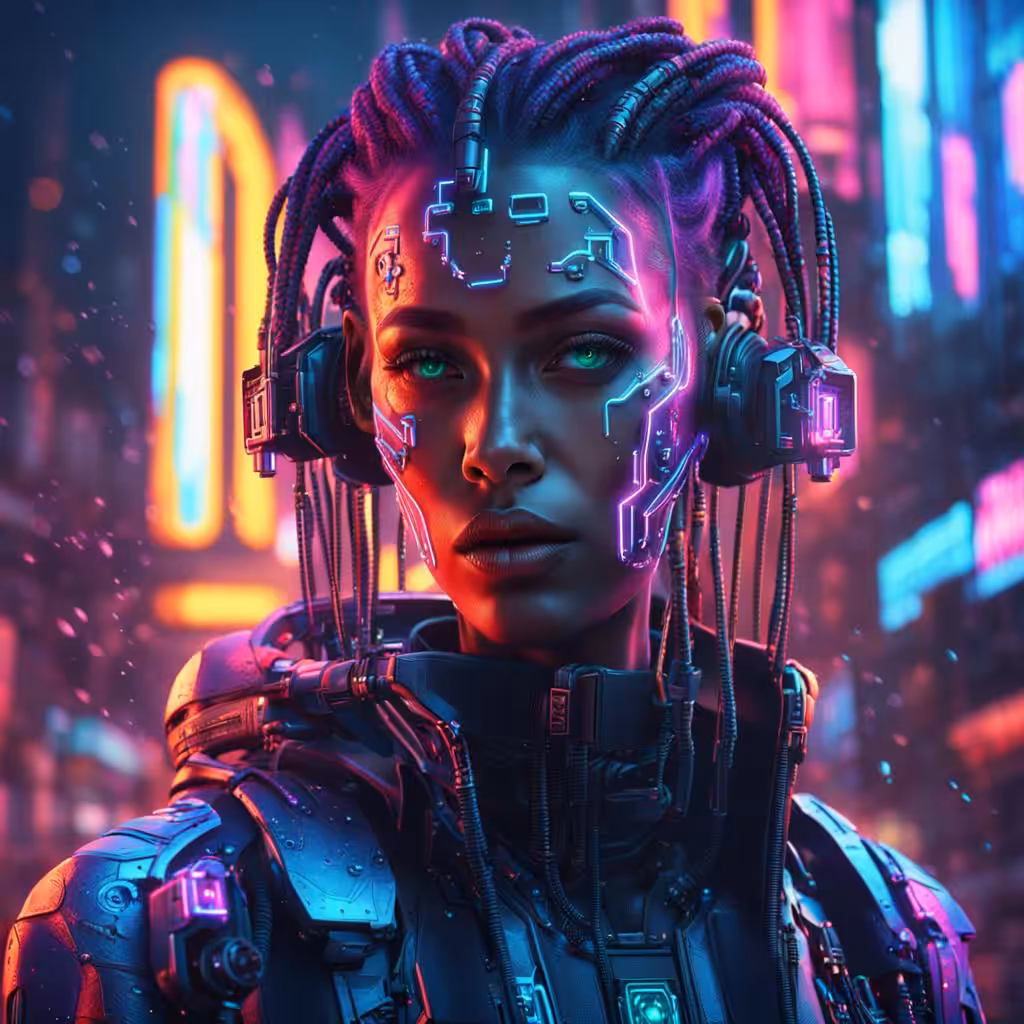 Cyberpunk Girl #023