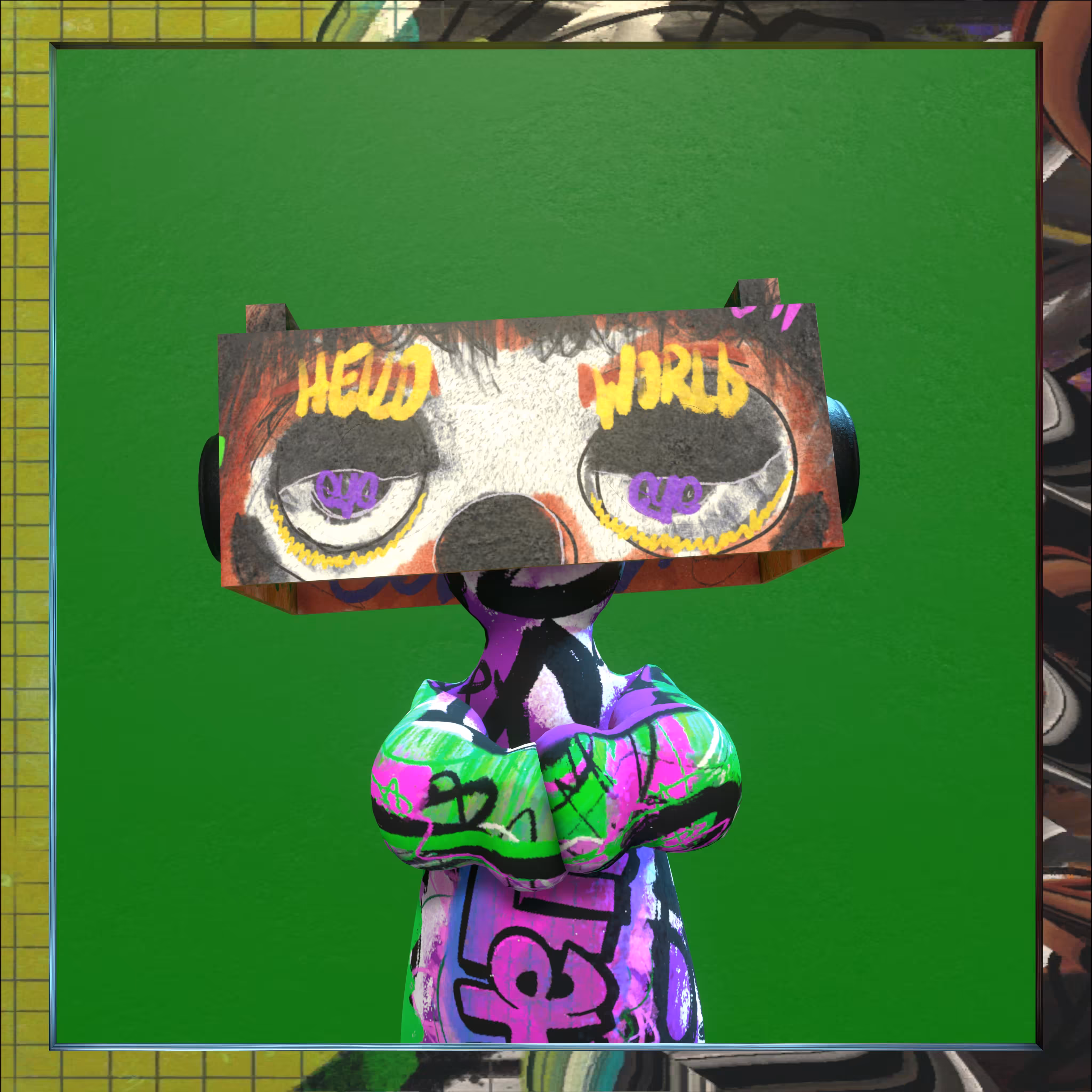 Boomboxhead #383