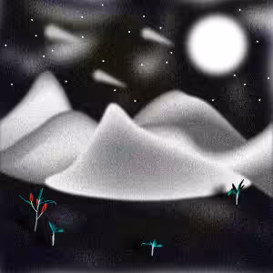 Tiny moonscape #5
