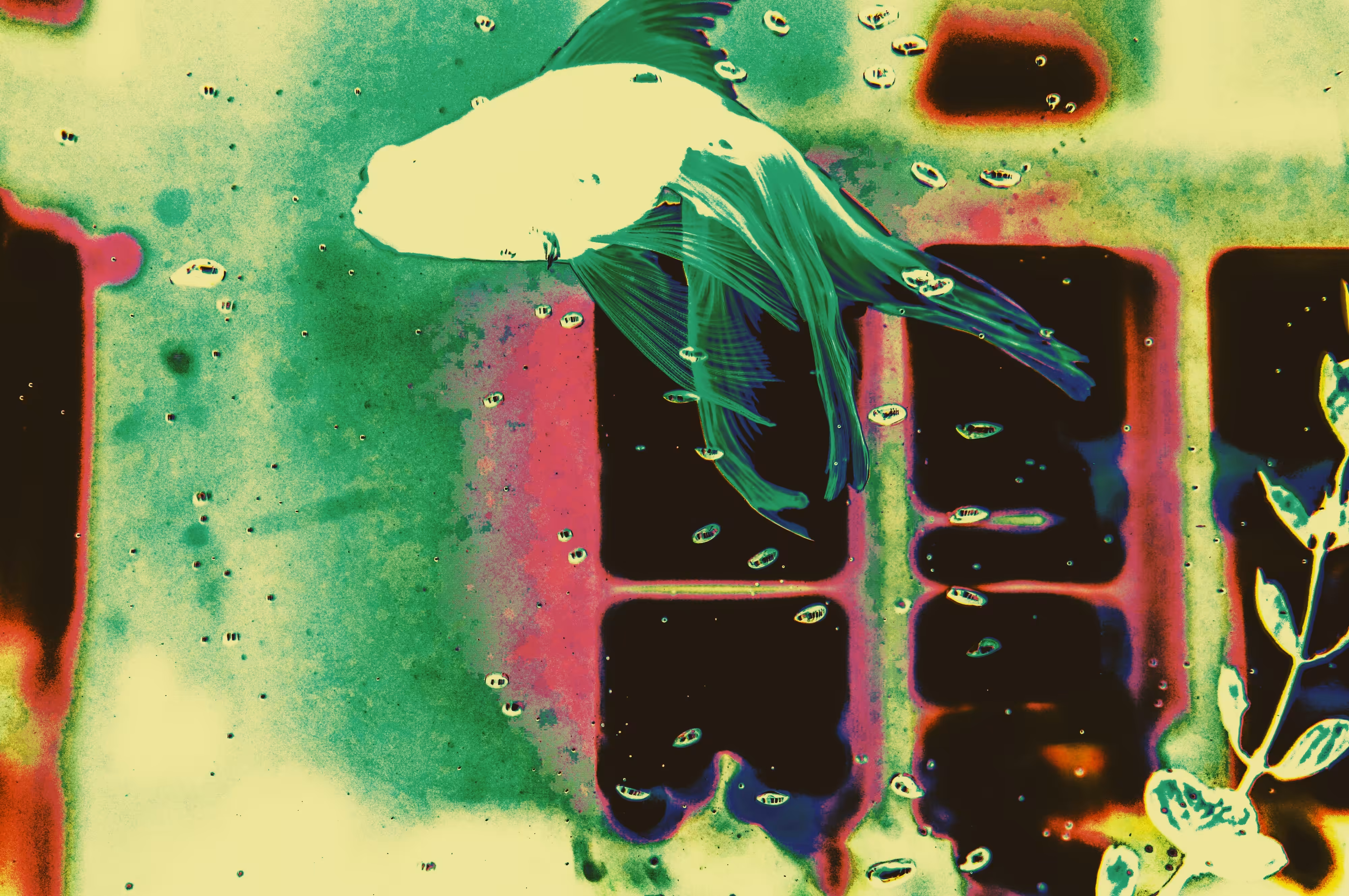 green fish