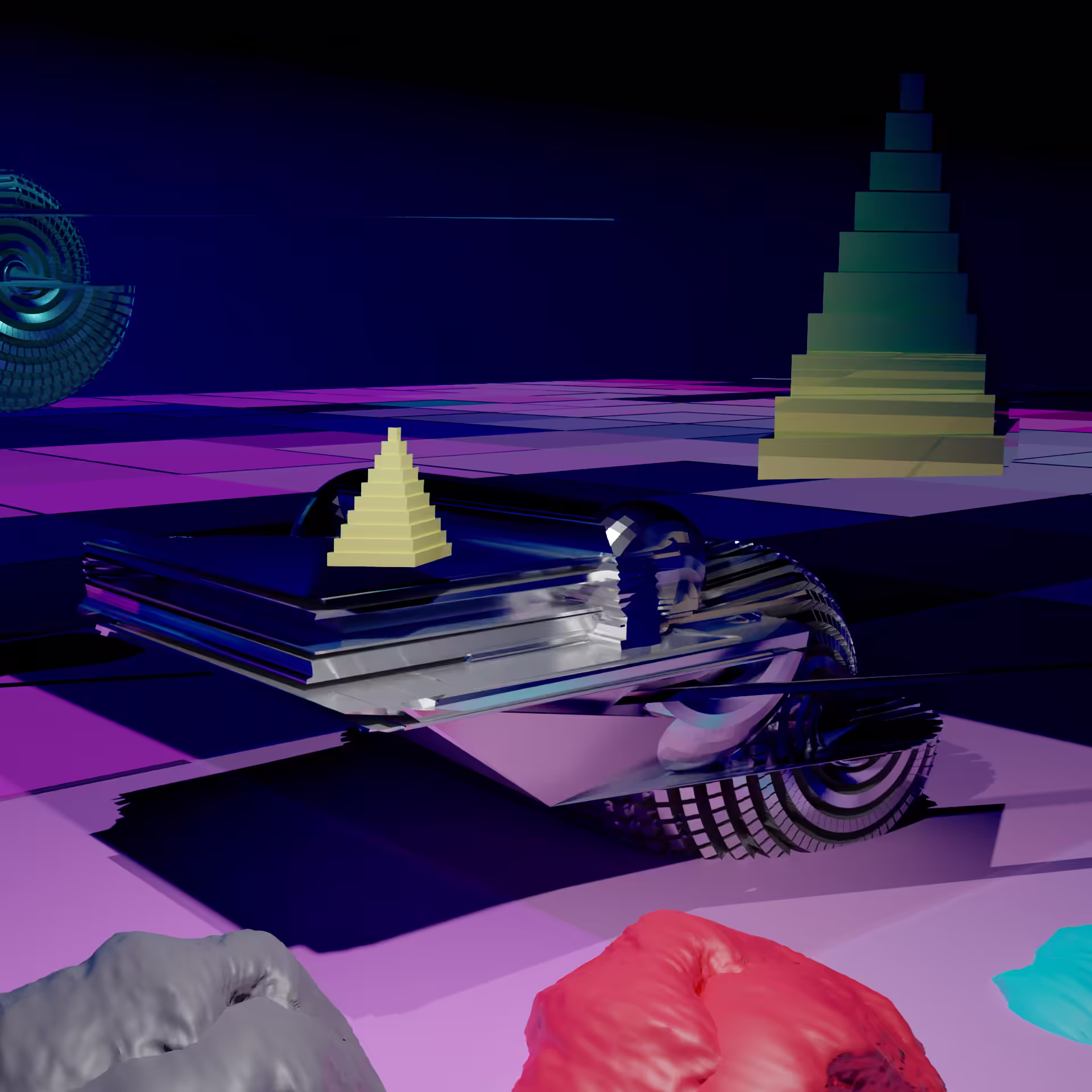 Sentient Objects in a Permanent Twilight
