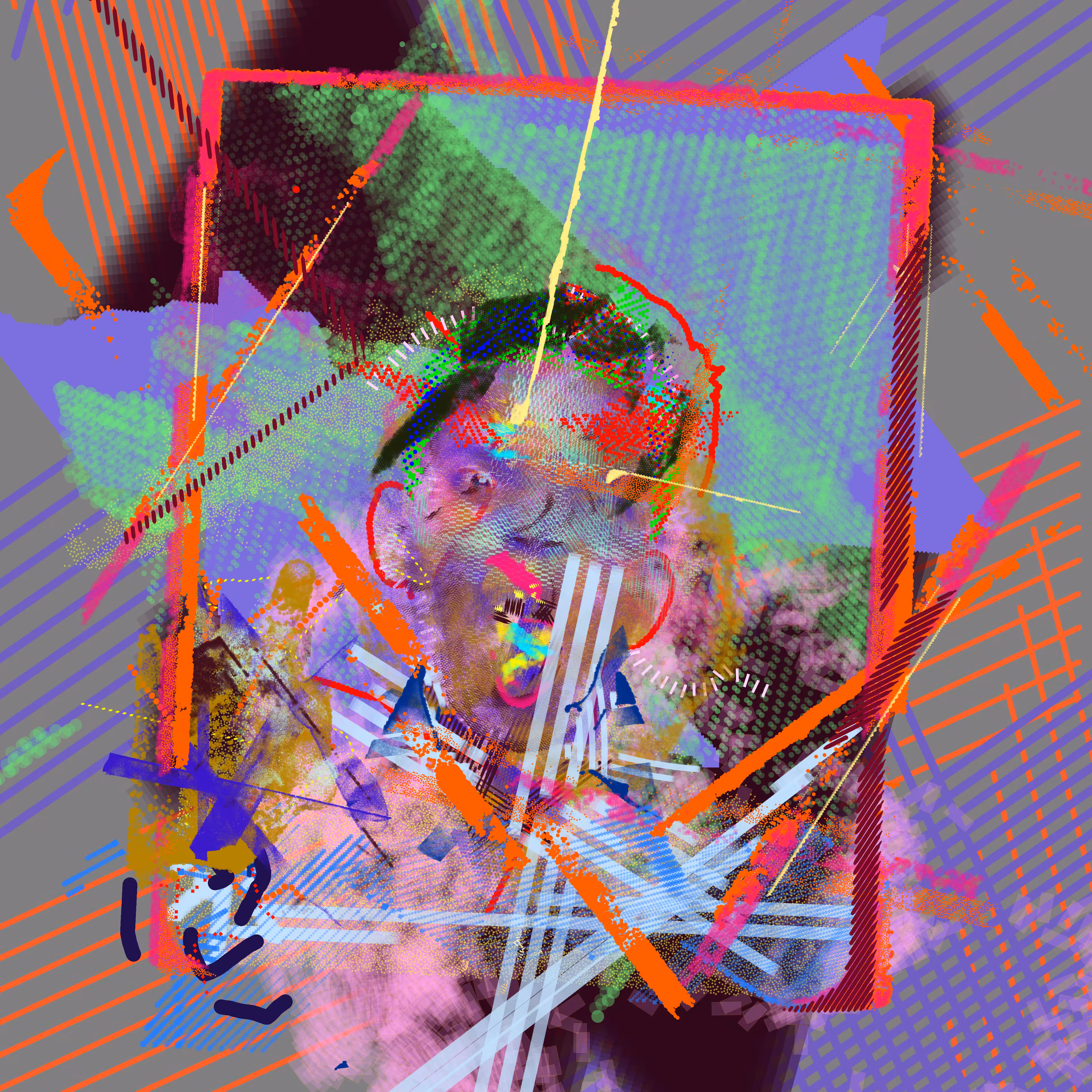To-day at twilight, hobbling