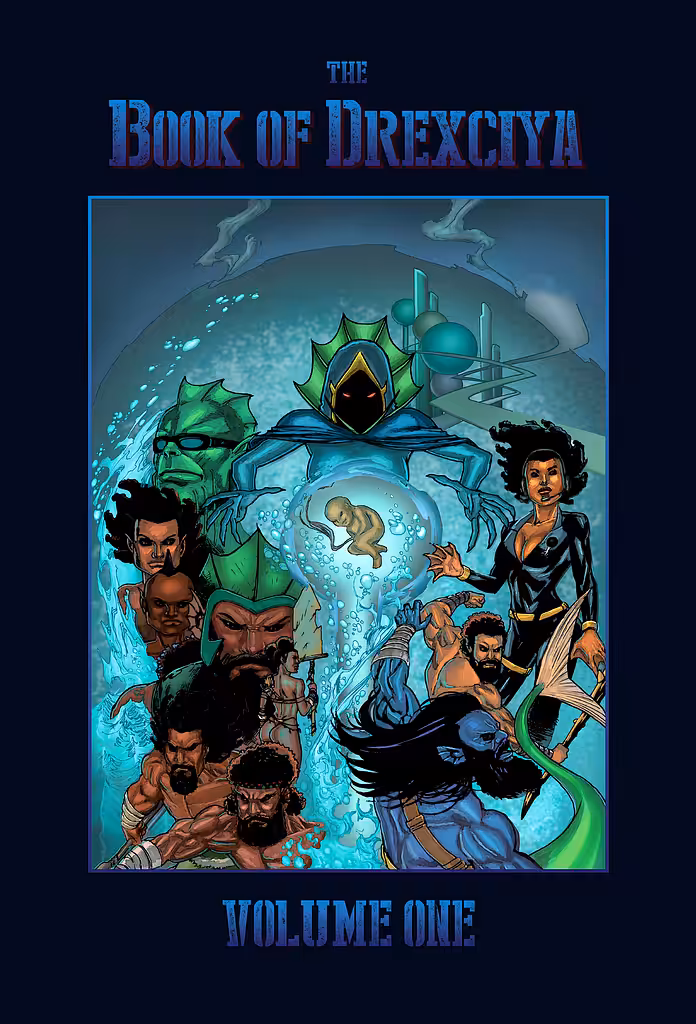 The Book of Drexciya Vol 1 / Cover