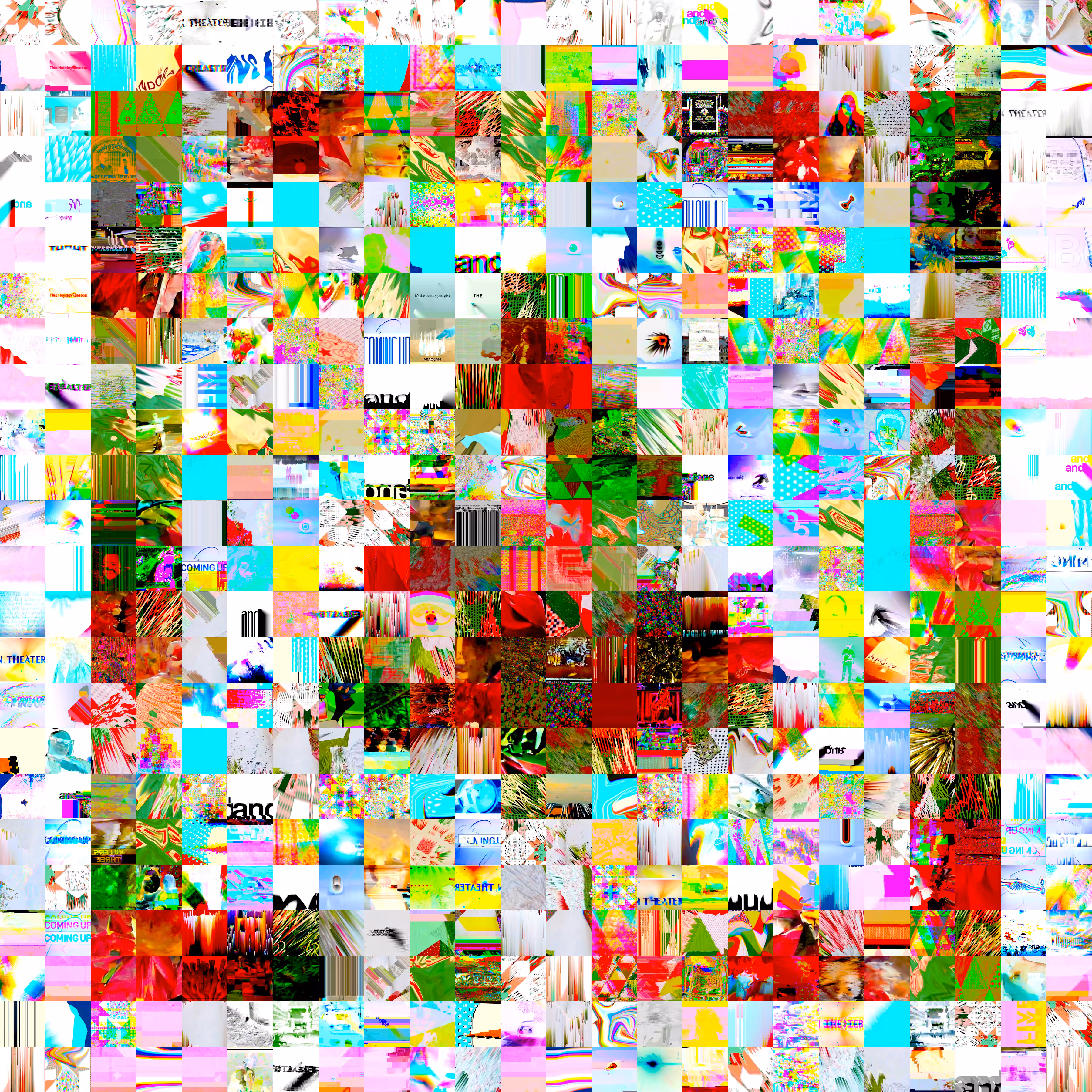 2021 Christmas Glitch Quilt 19