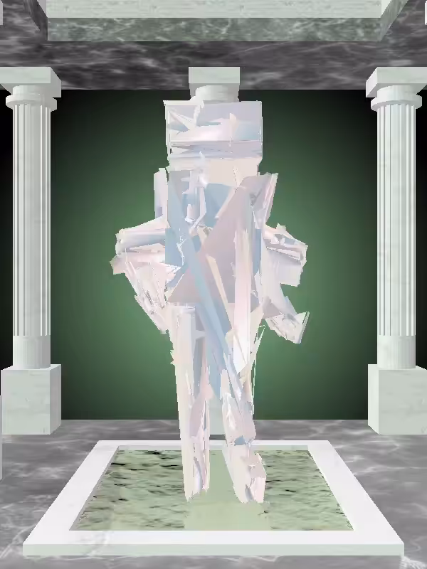 HeavenComputer: The Receding Pastel Pearl Woman #6244