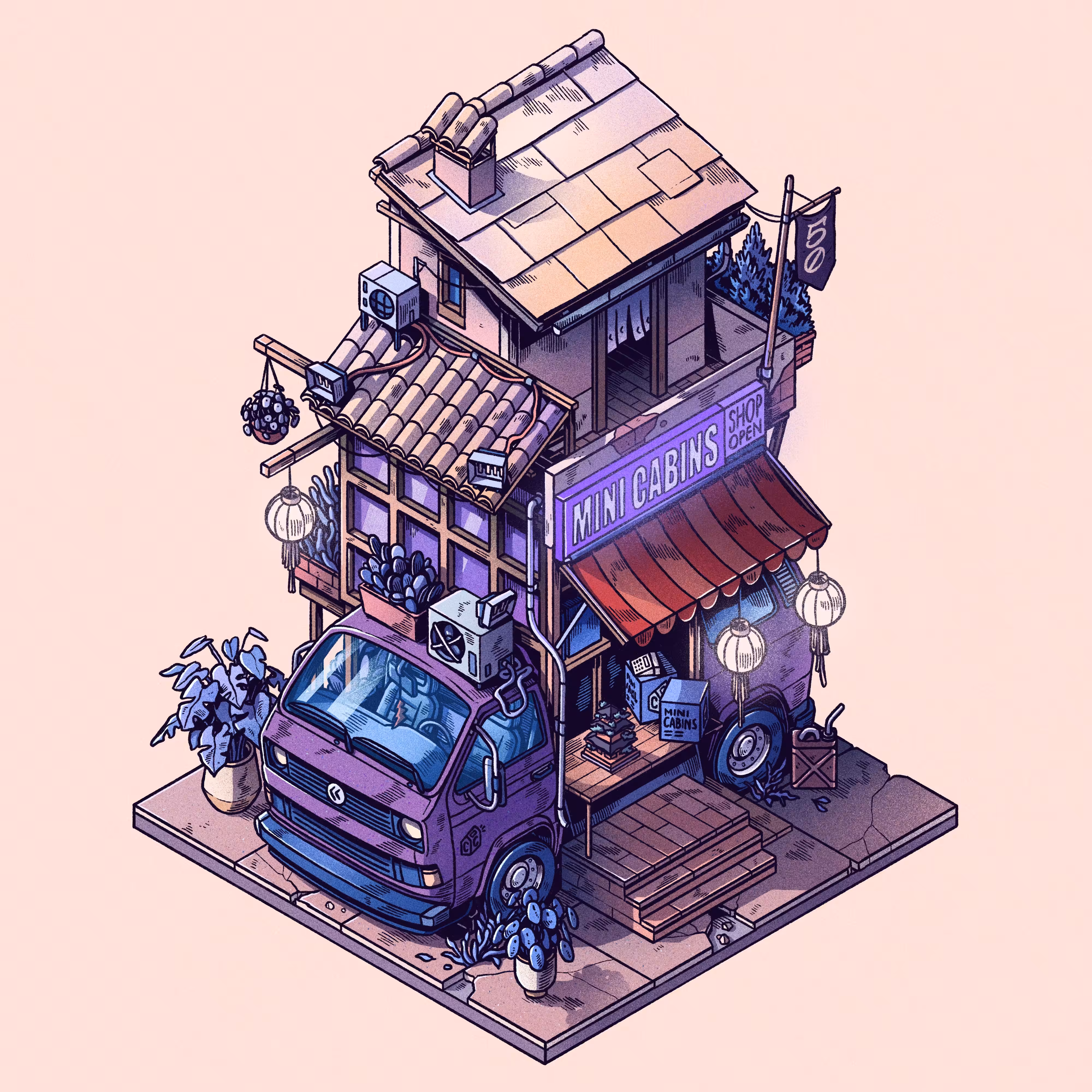 Curious Cabins #50: Caravan #373