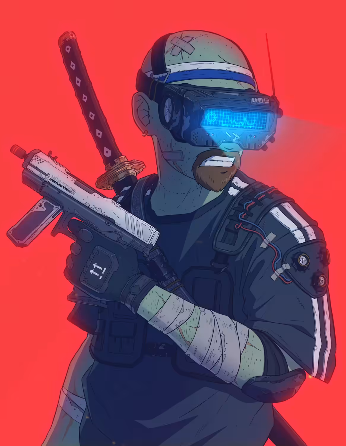 Cryptopunks VR Cyberpunk