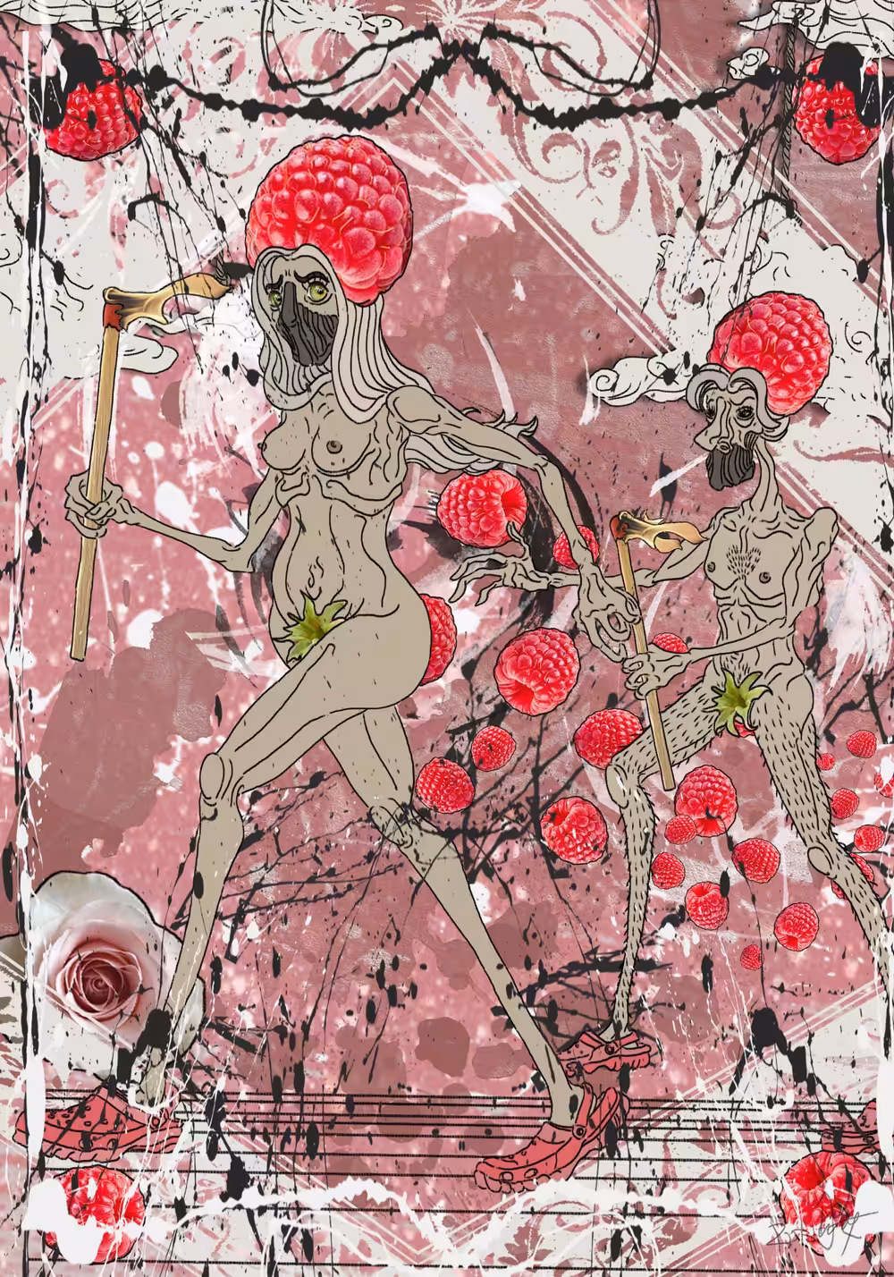 the Twin Rasberry Flames