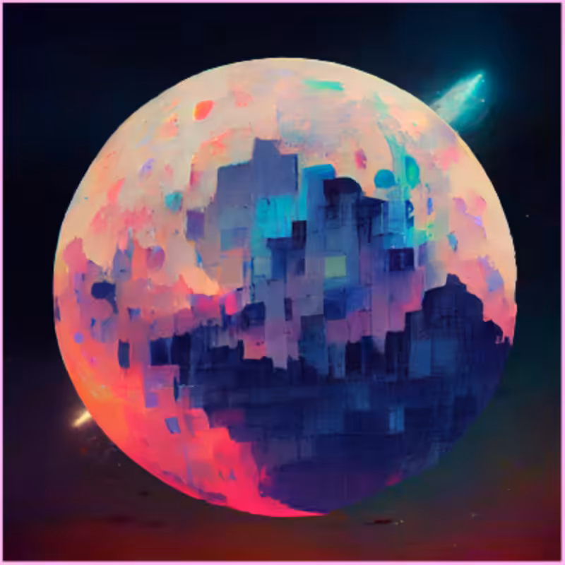 Moon Study #8