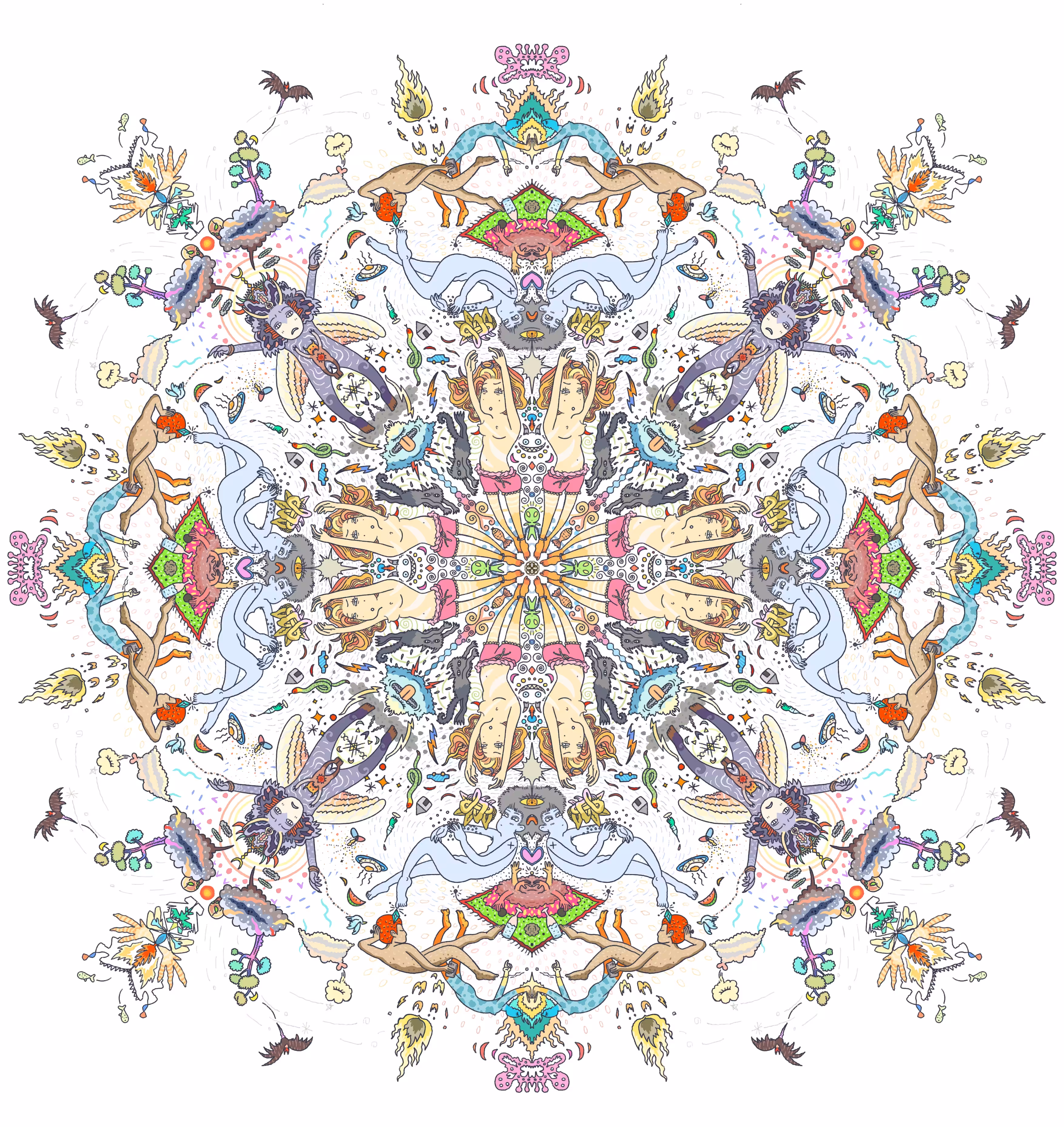 My first mandala-style drawing