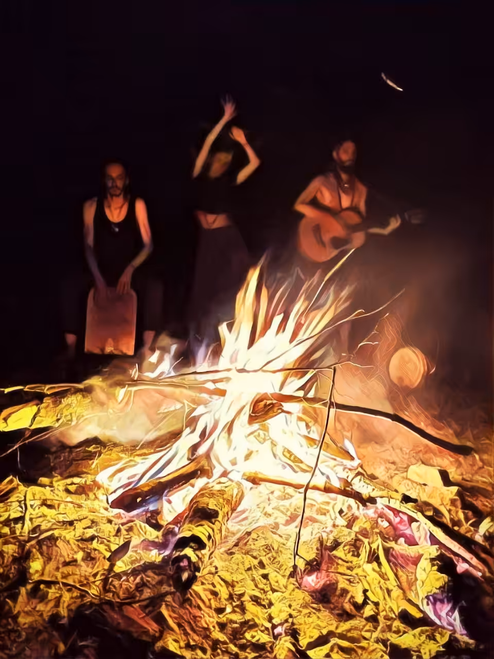 Farewell bonfire