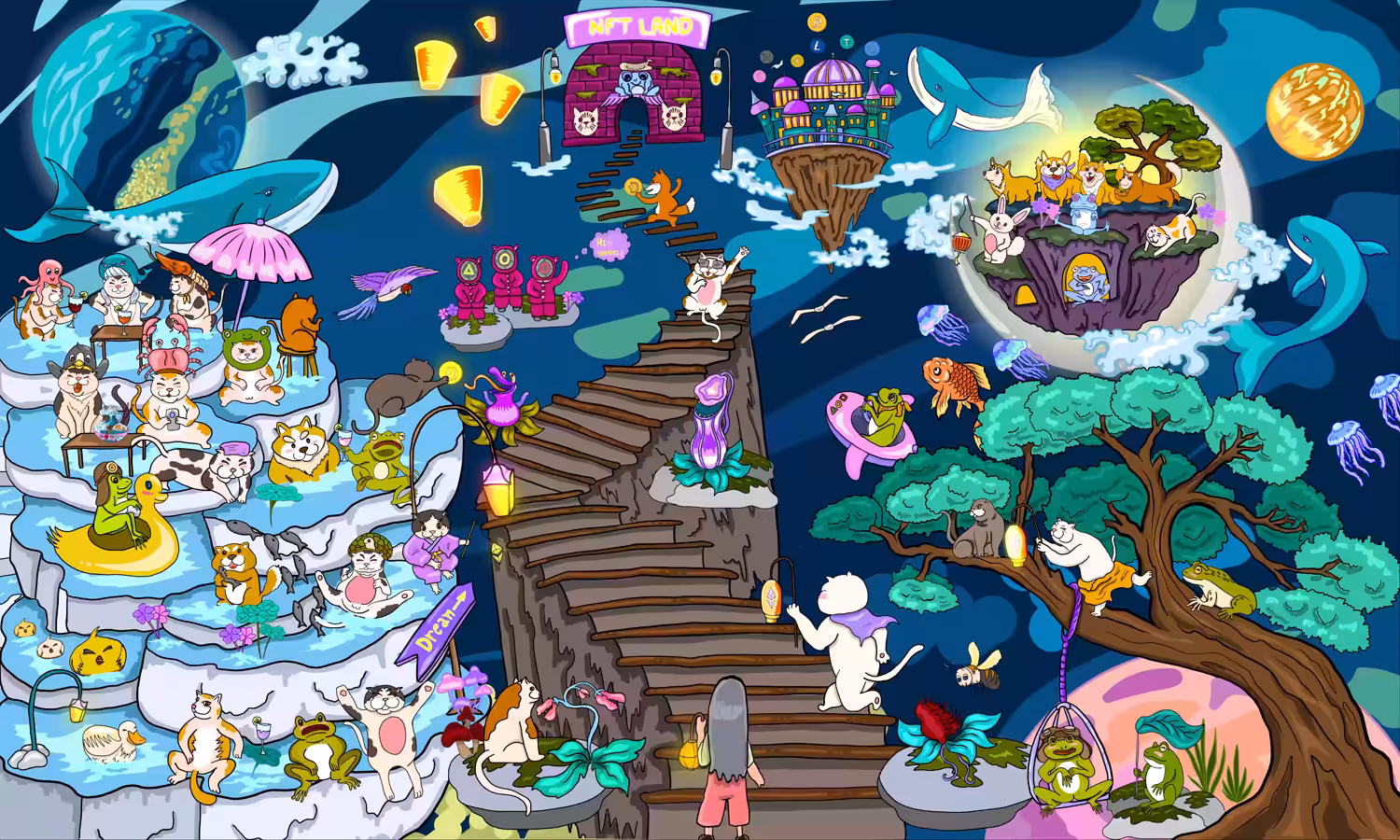 On the way to the dream 