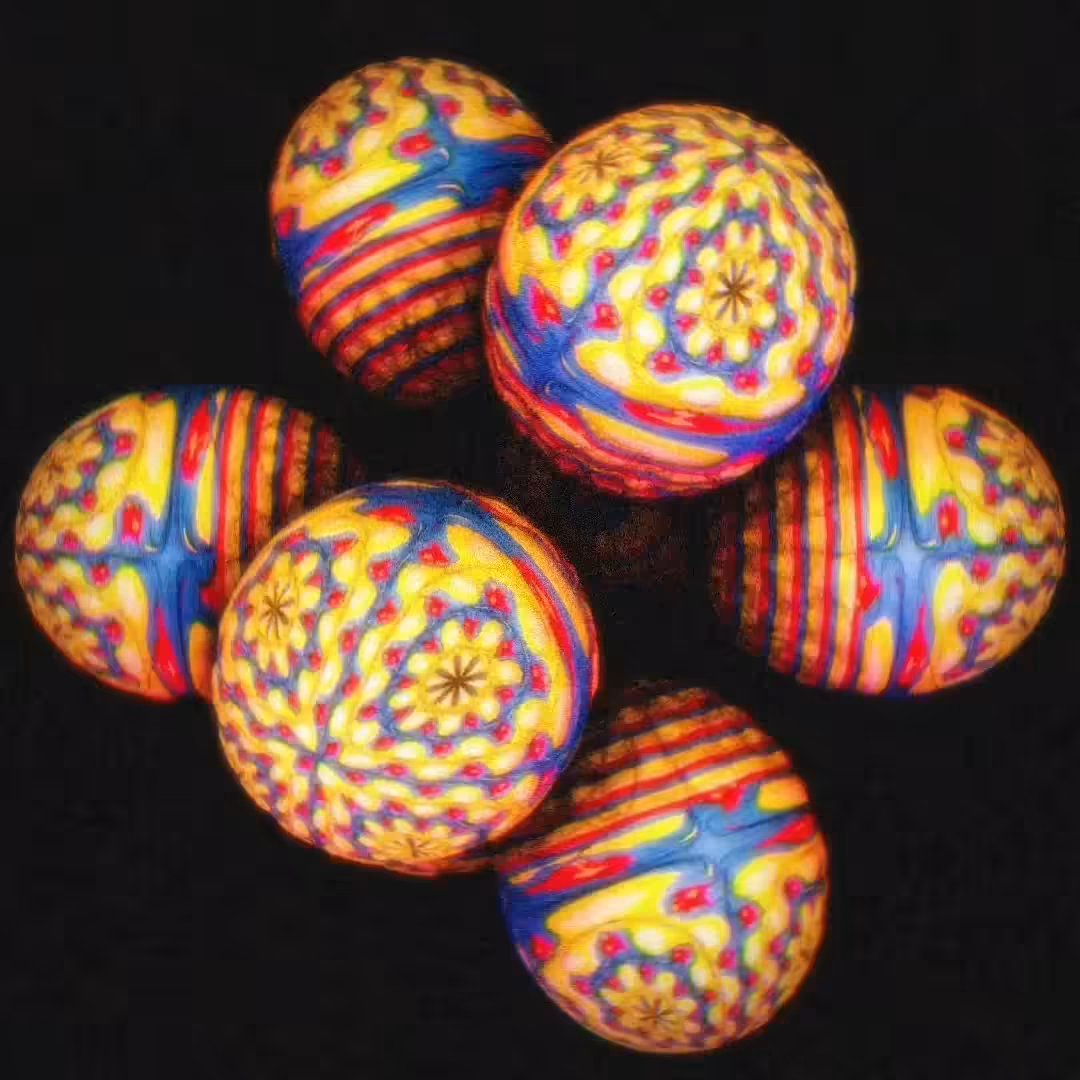 SPACE FRACTALS: SPACE EGGS