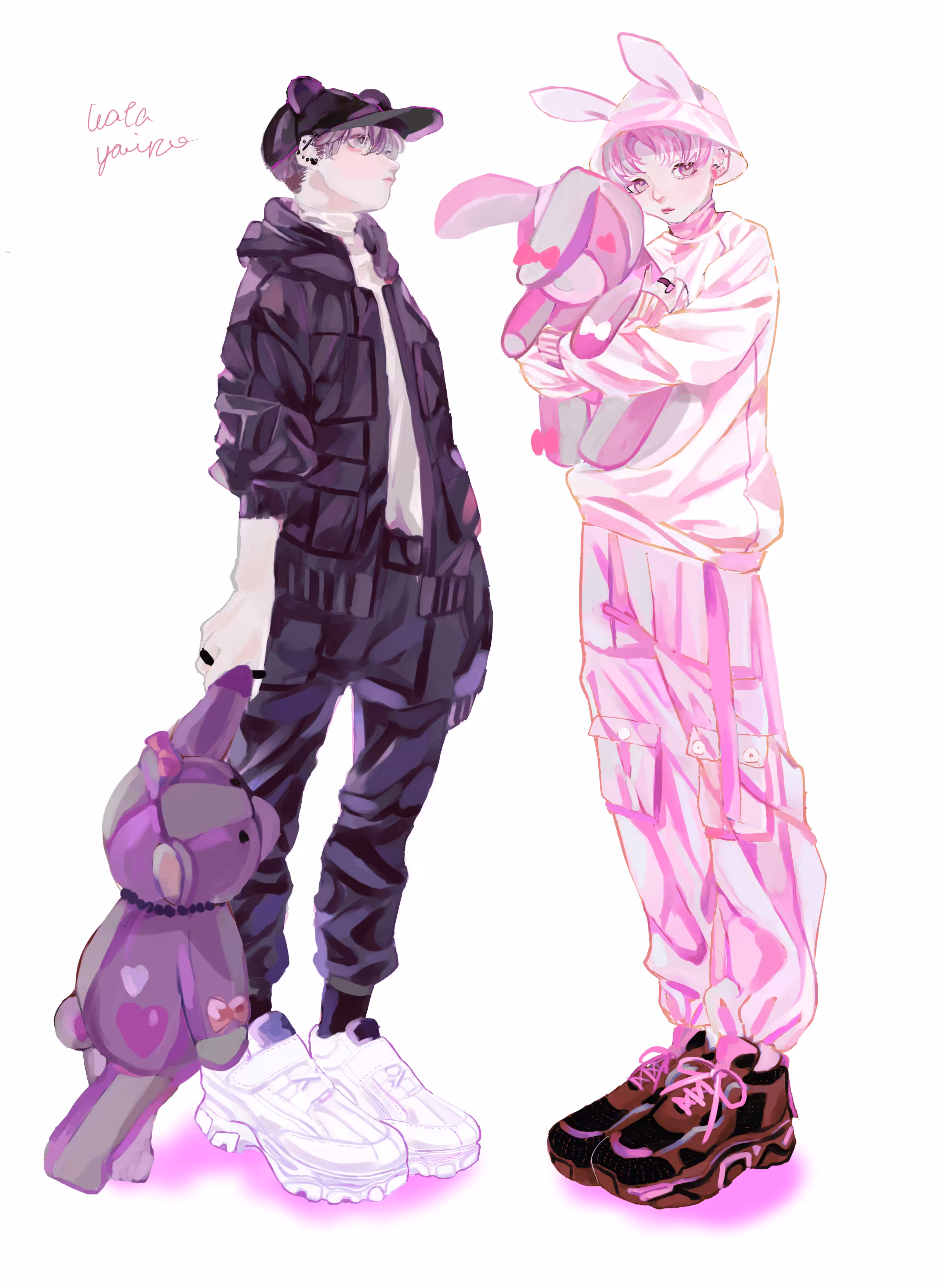 Bear and rabbit