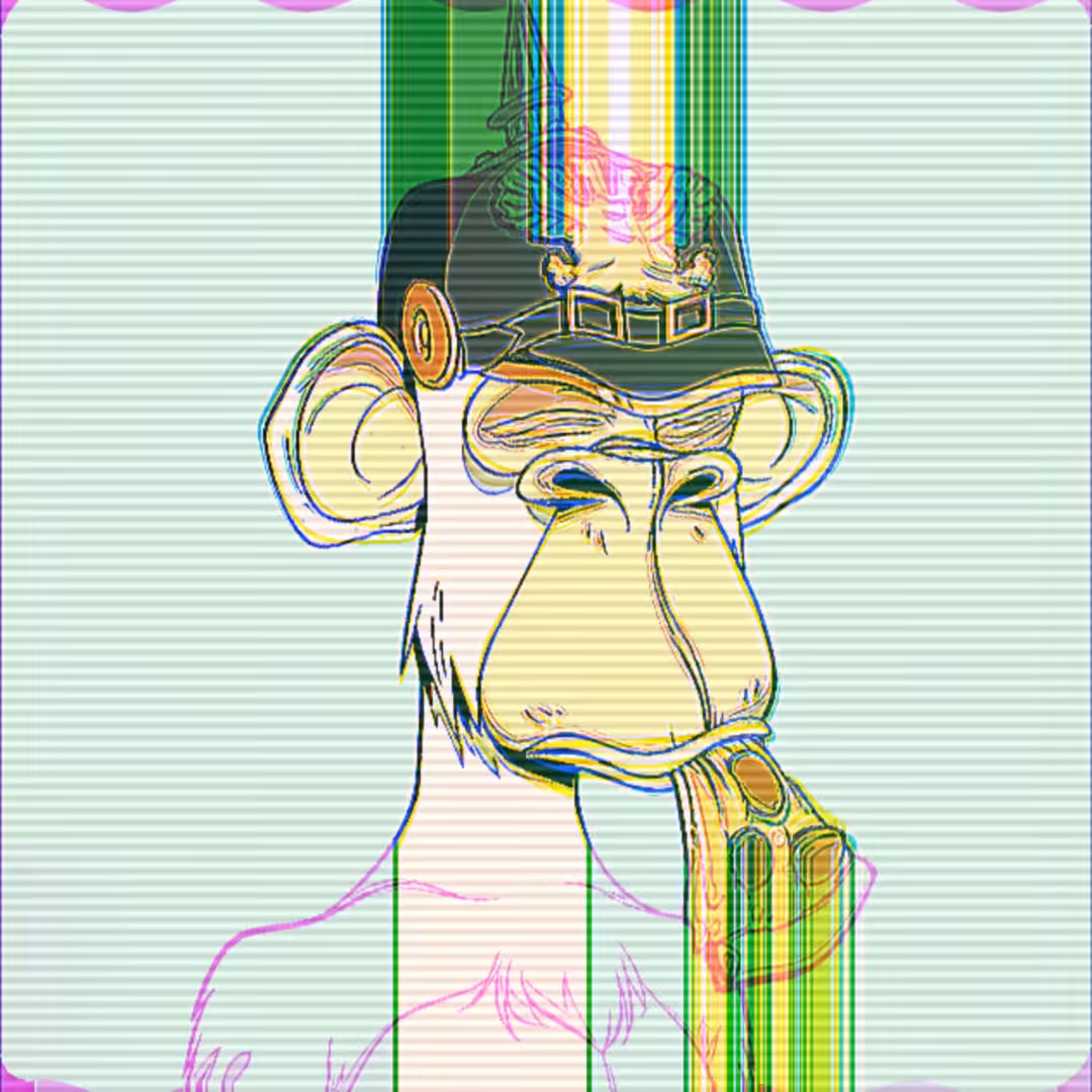 Bored Ape #488 Eats Bad Pizza