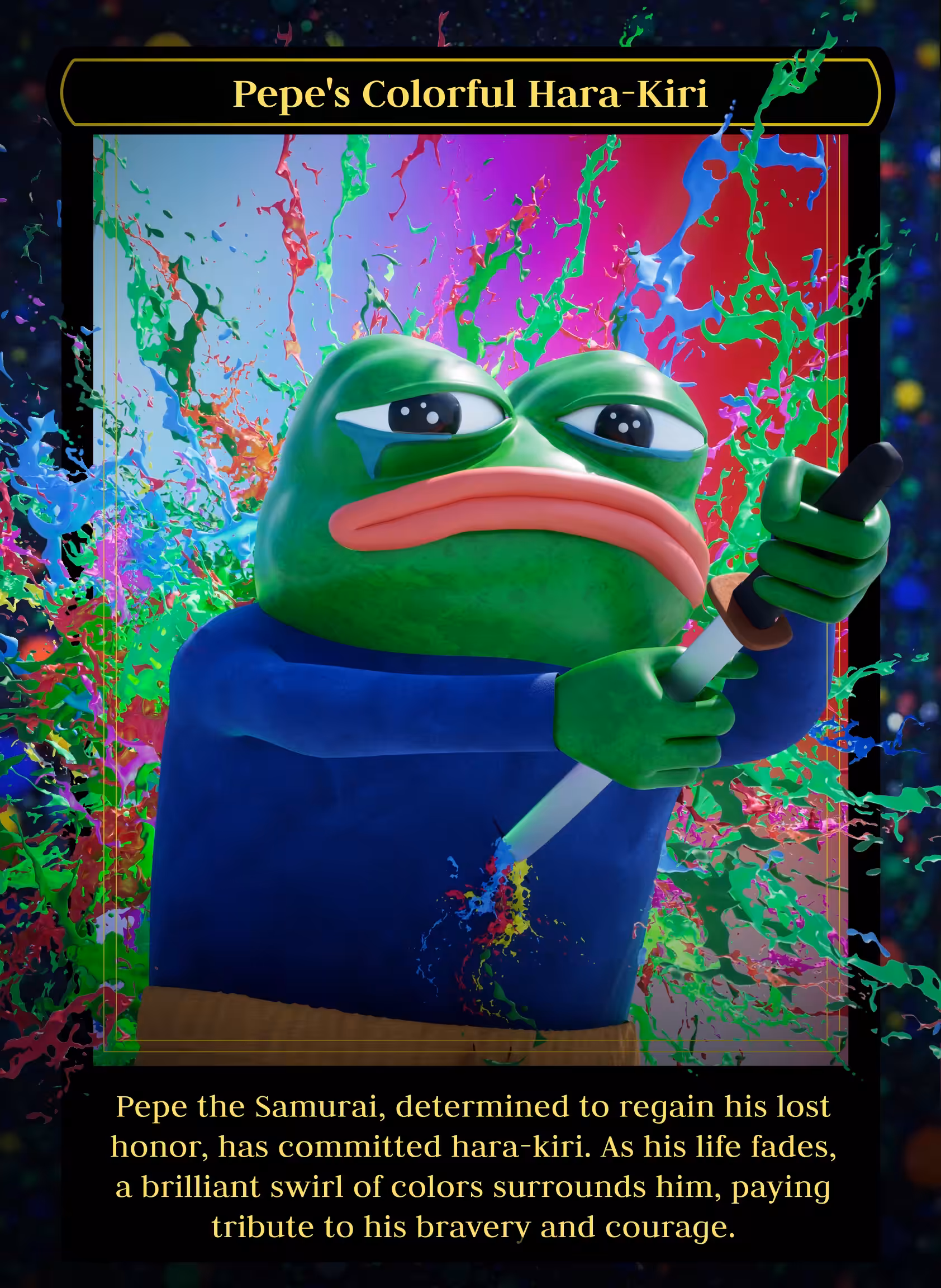 Pepe's Colorful Hara-Kiri