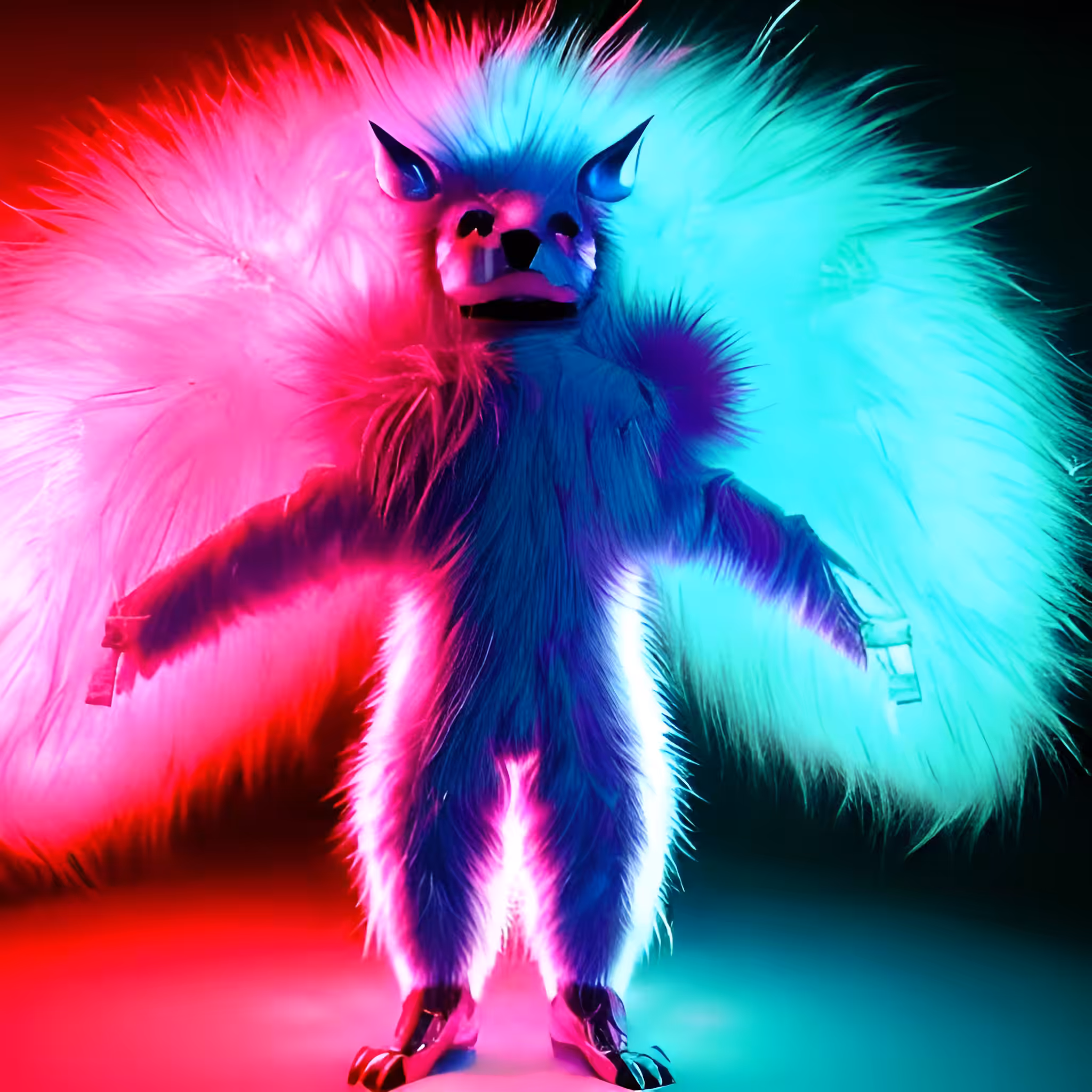 Fluffy Monster
