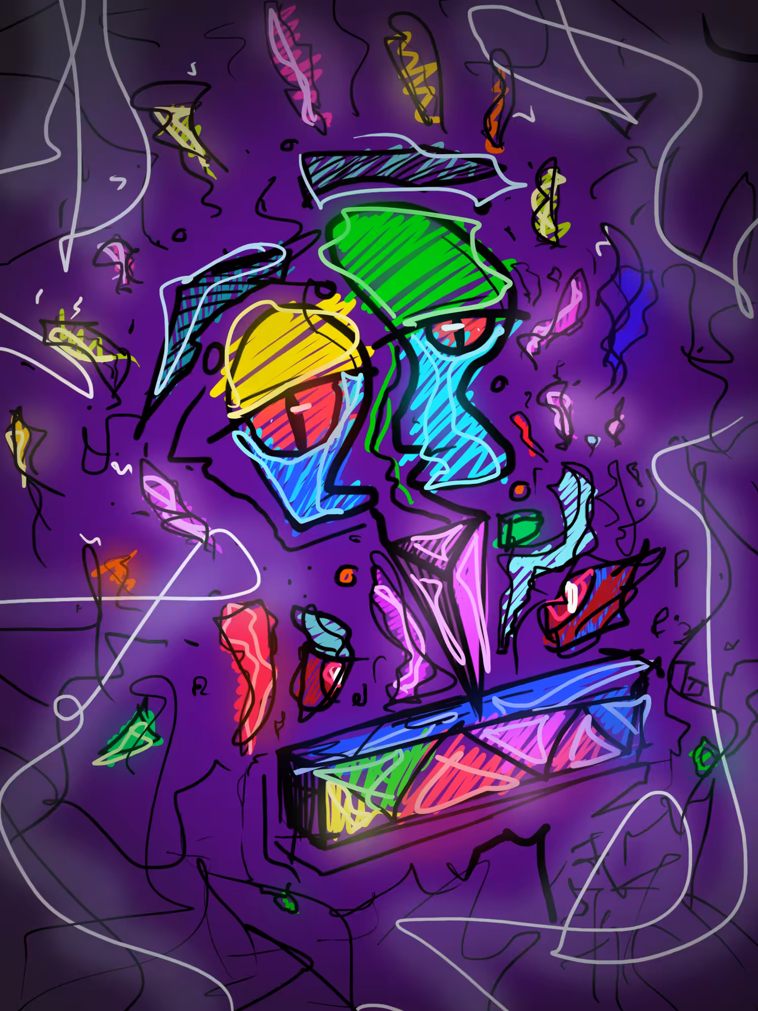 Abstract Cubism #3