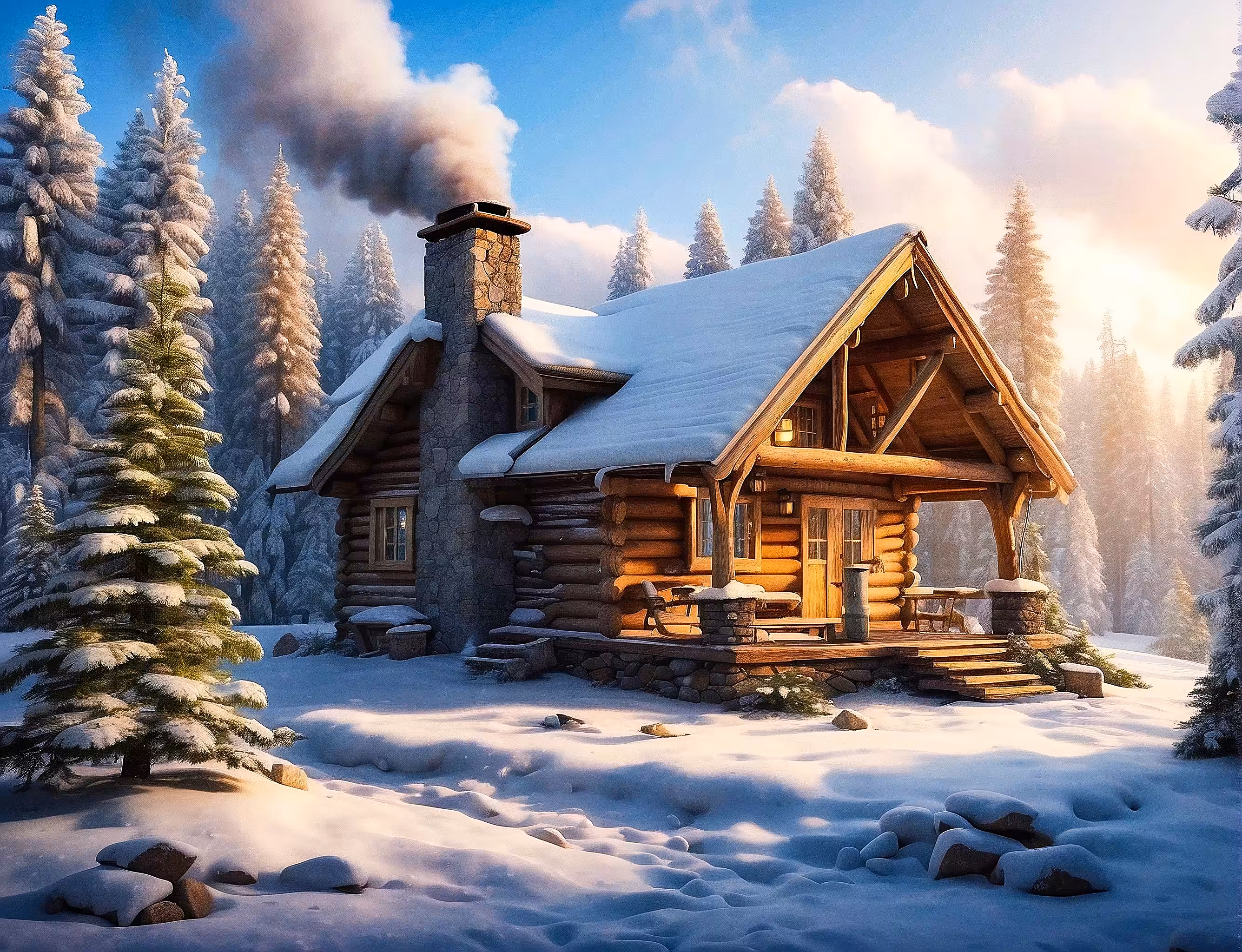 Snowbound haven