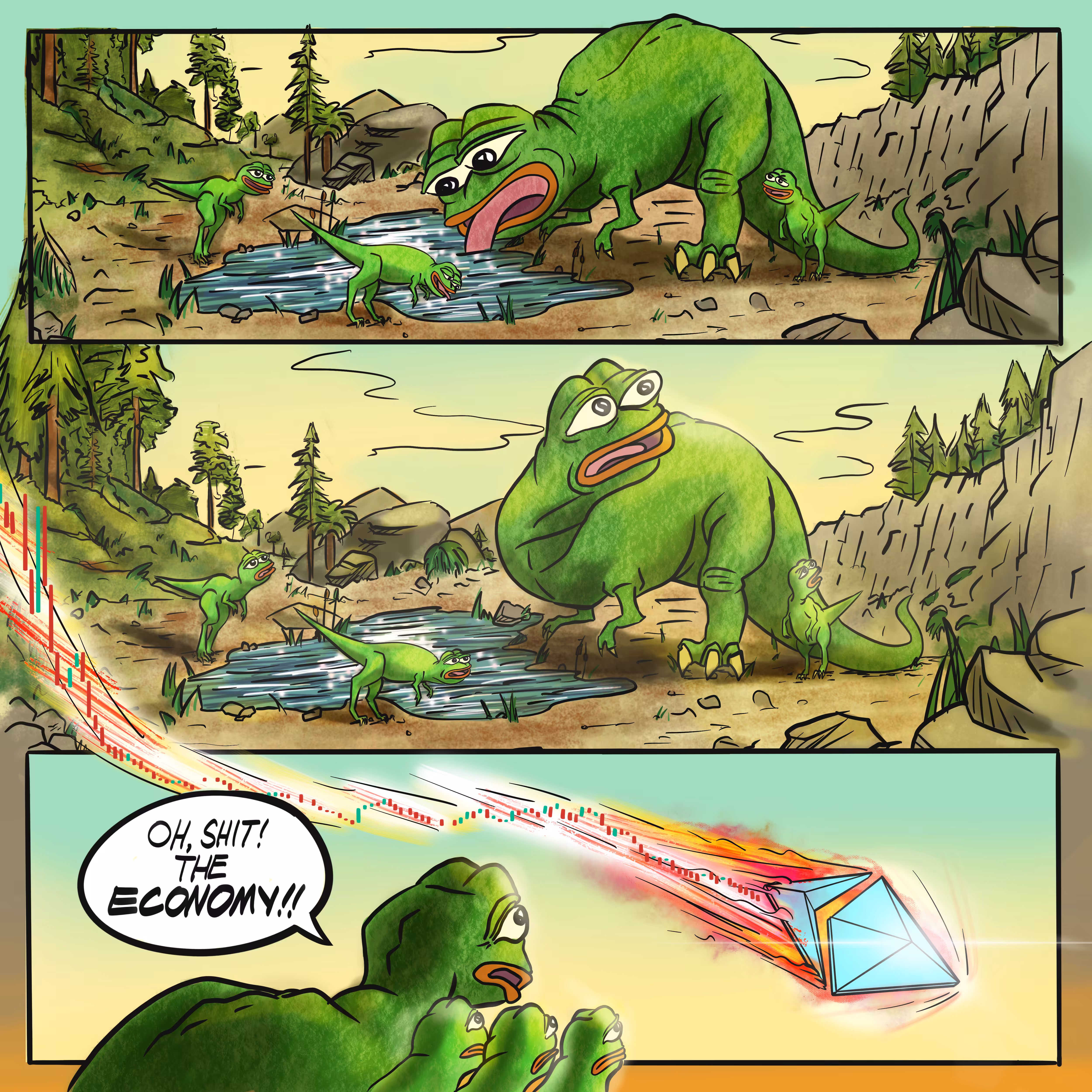 Pepesaurus Rex 