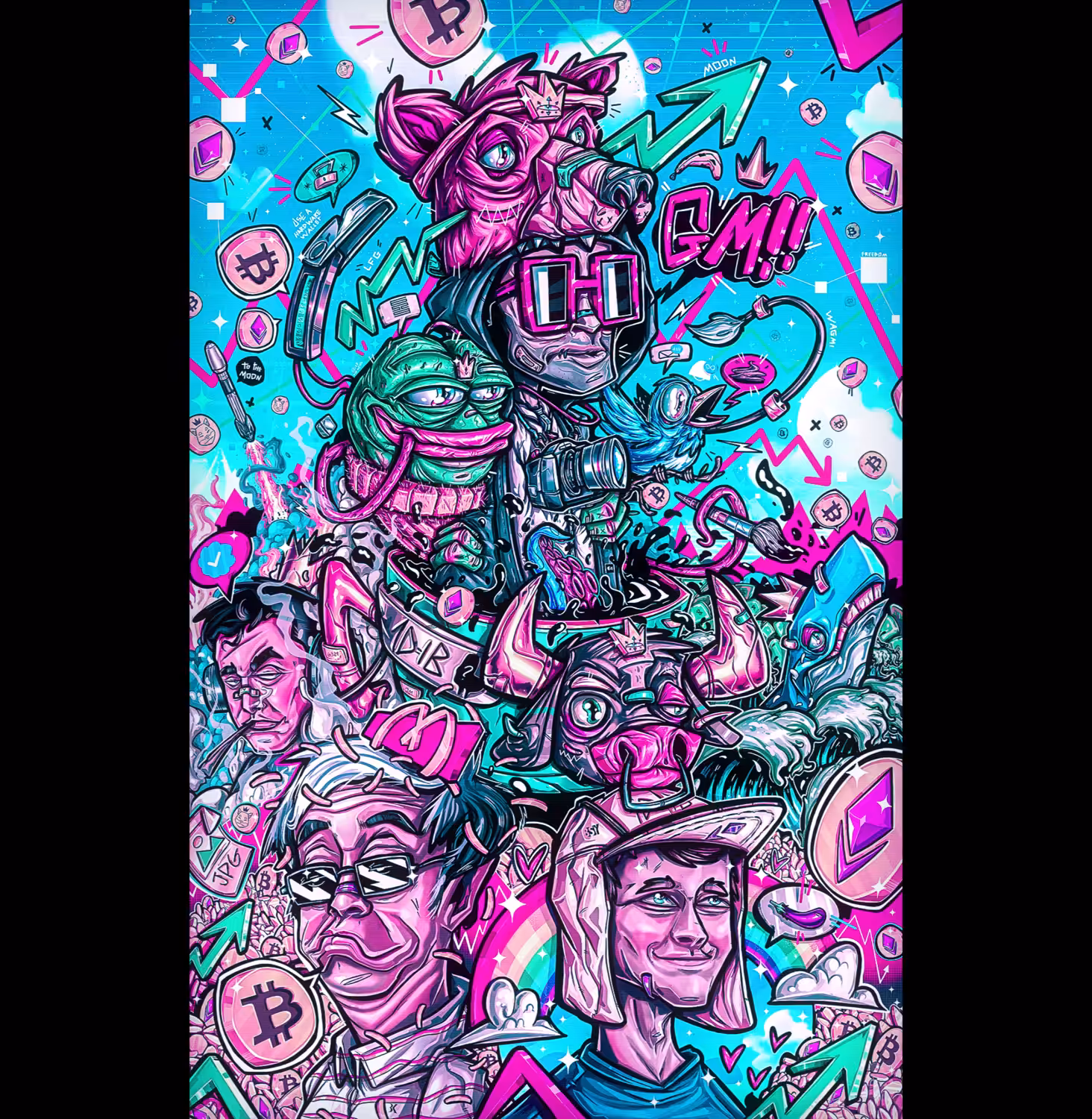 Crypto Daydreams Glitch