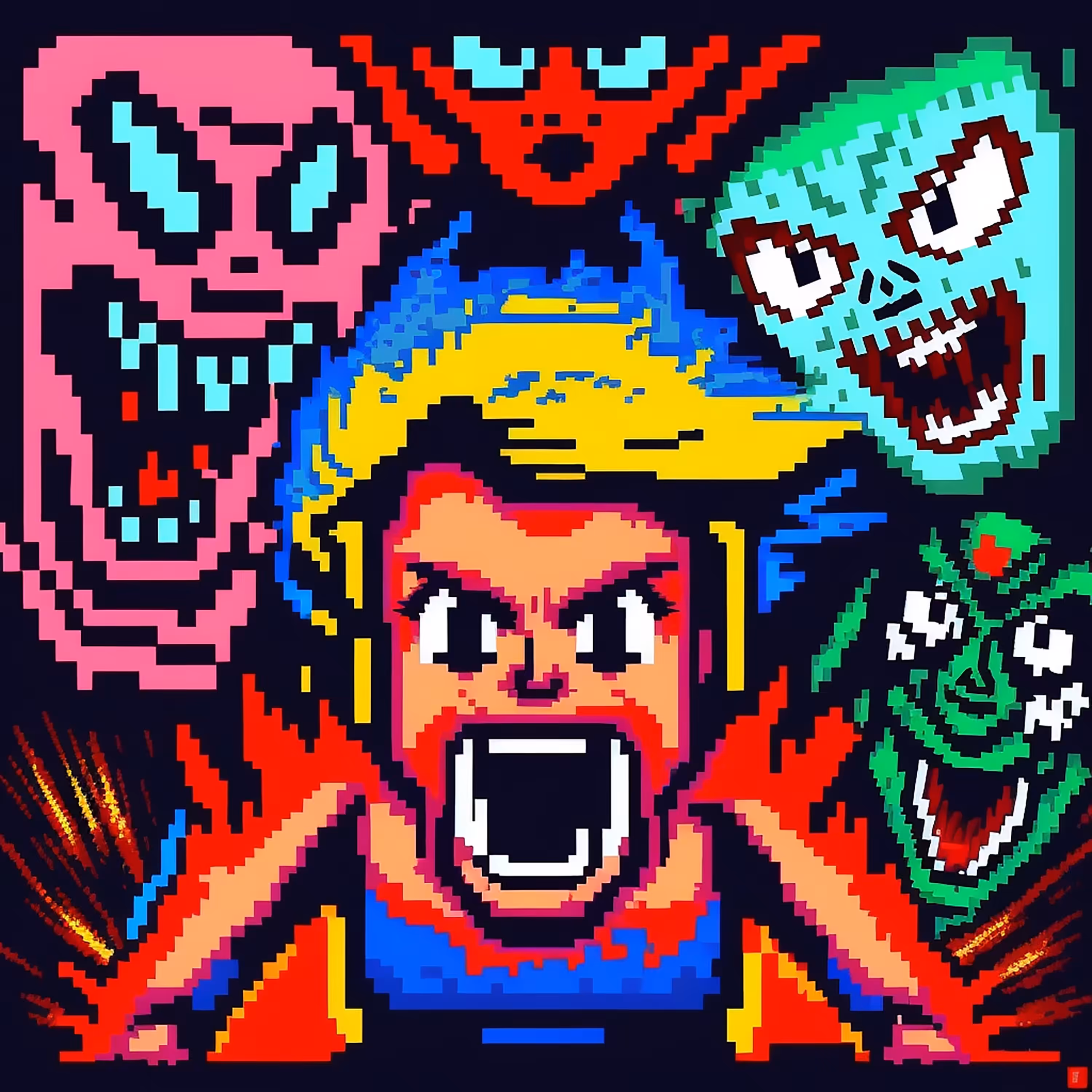 Pixel Game Posters #50