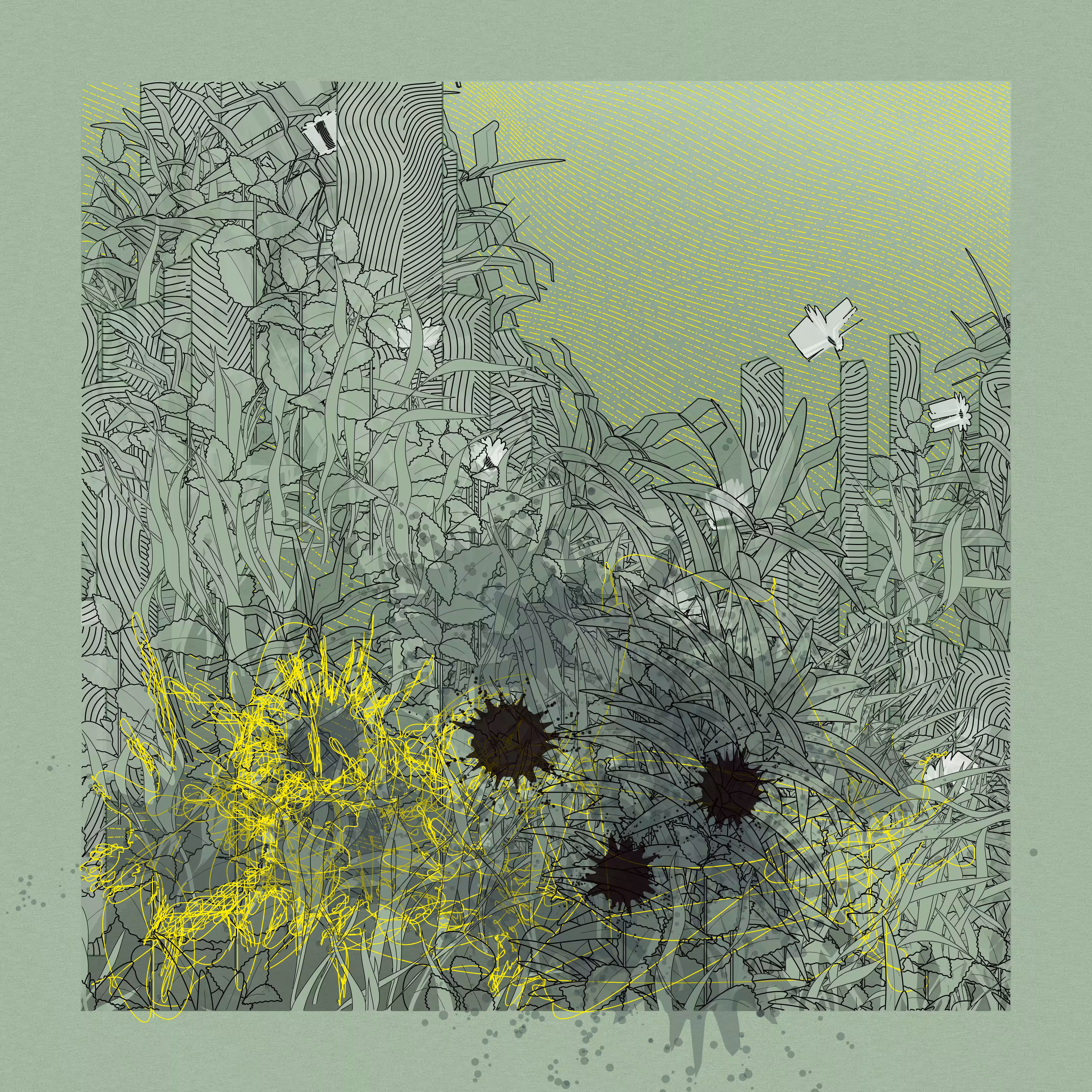 Landscape with Carbon Capture #1949