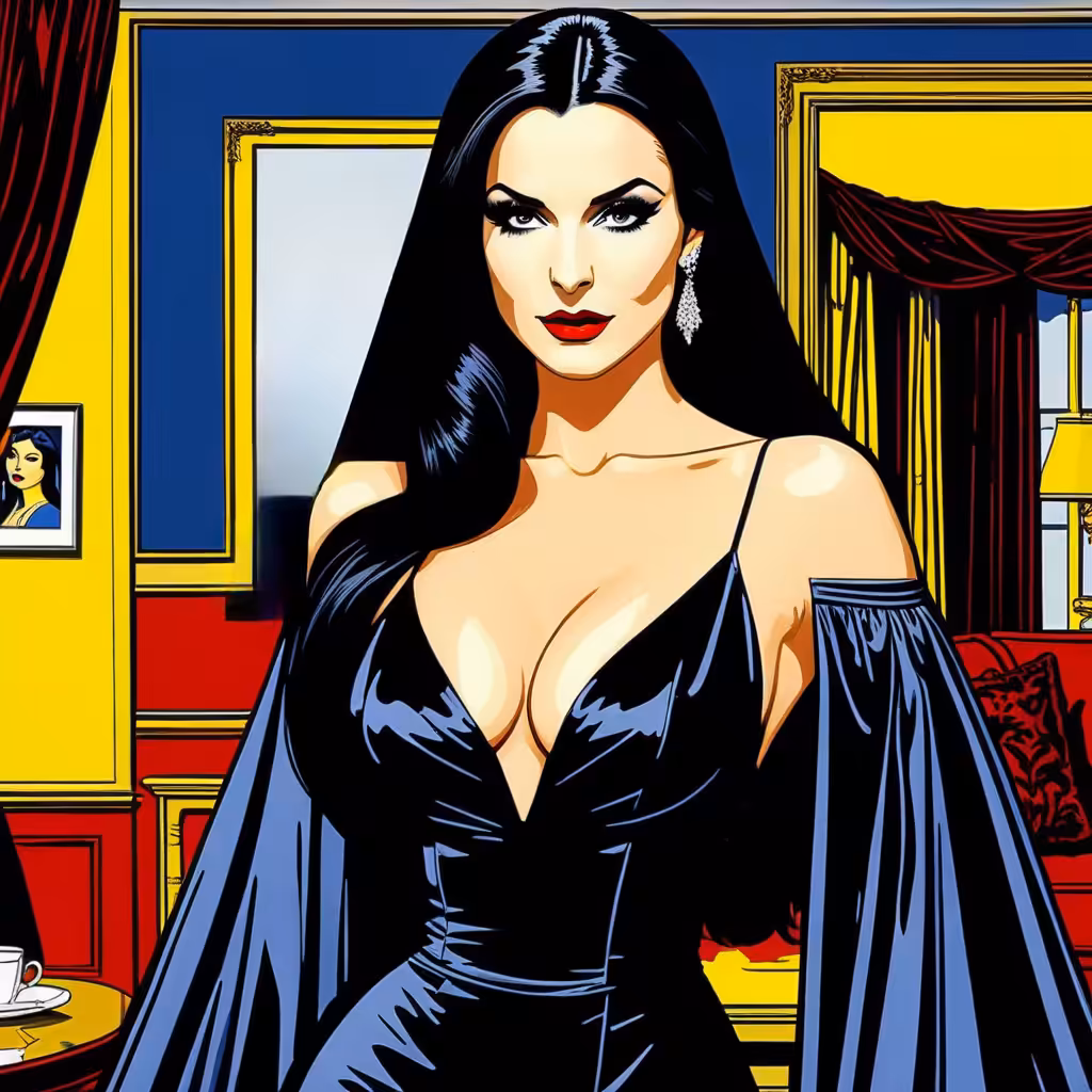 Morticia goes Pop #7