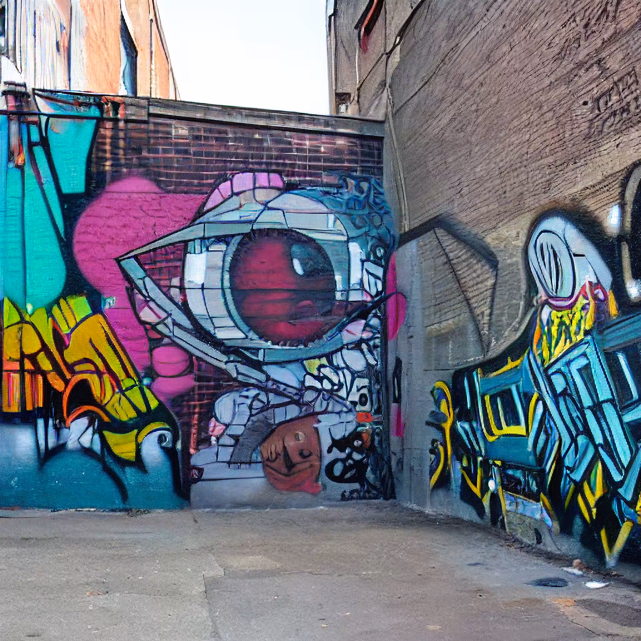 AI Street Art No. 5