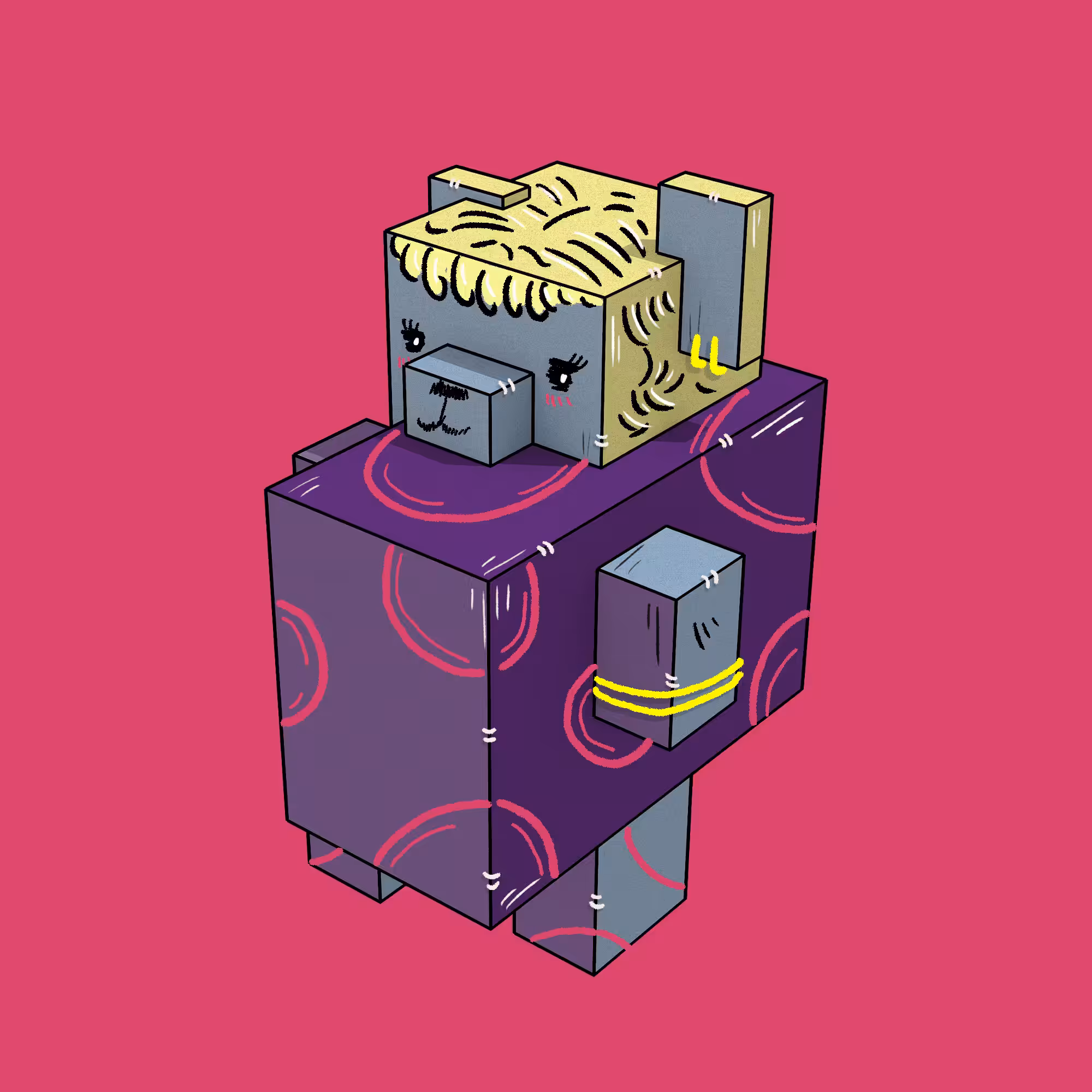BOX02 : LADY BLONDE BEAR