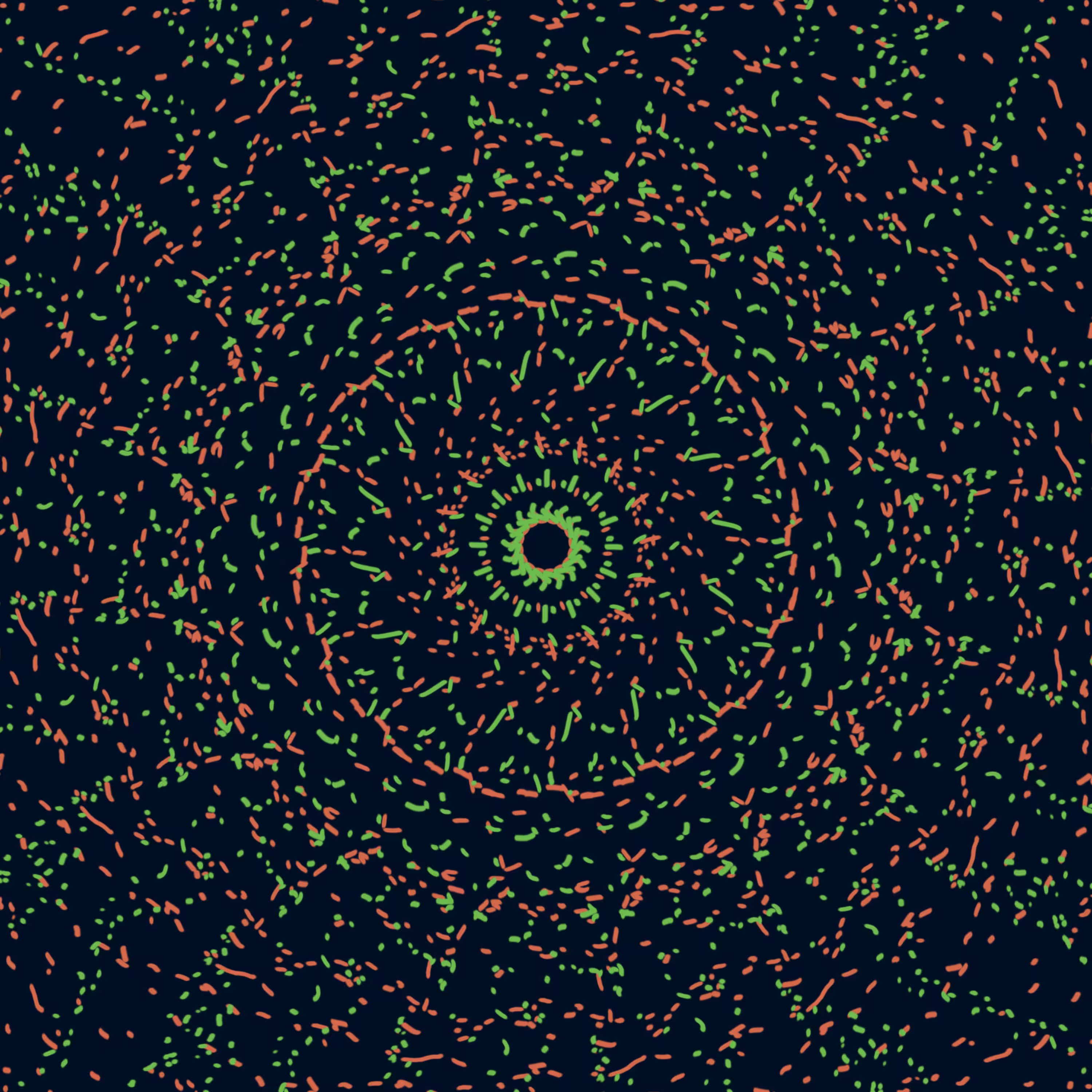 Dotted Spirals #4