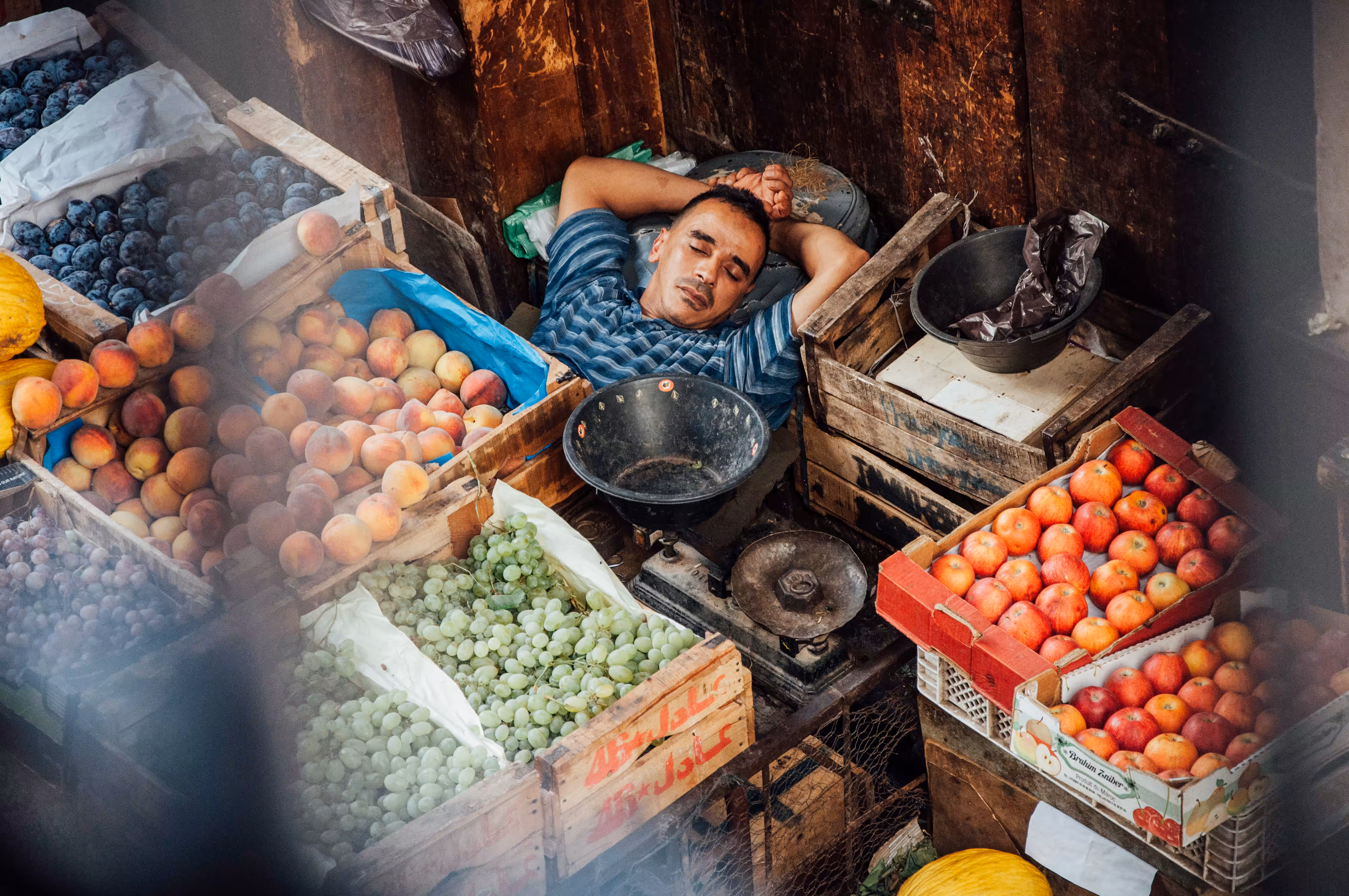 Greengrocer Resting