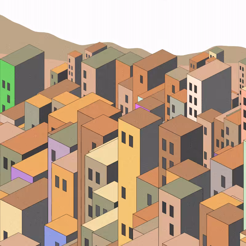 Coloured City #76