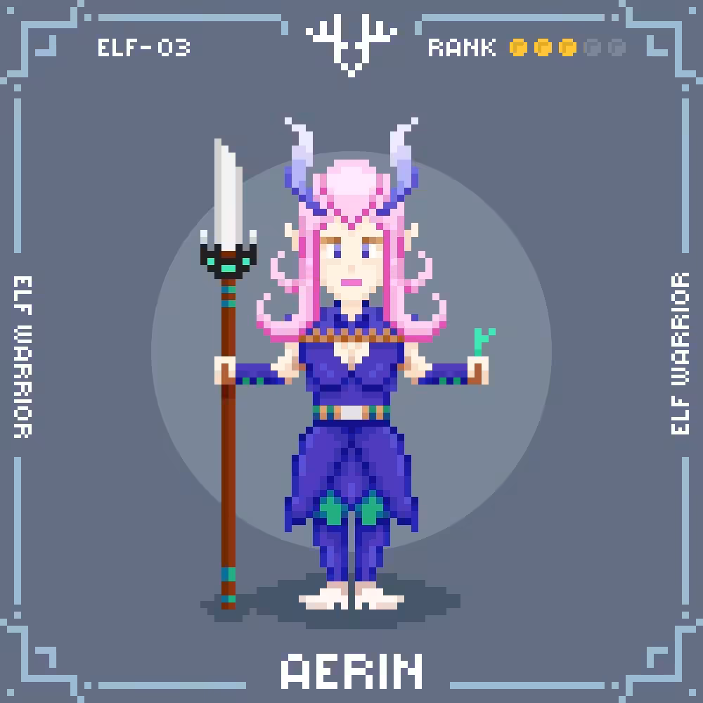 Fantastic War#018 : Elf#03 : AERIN