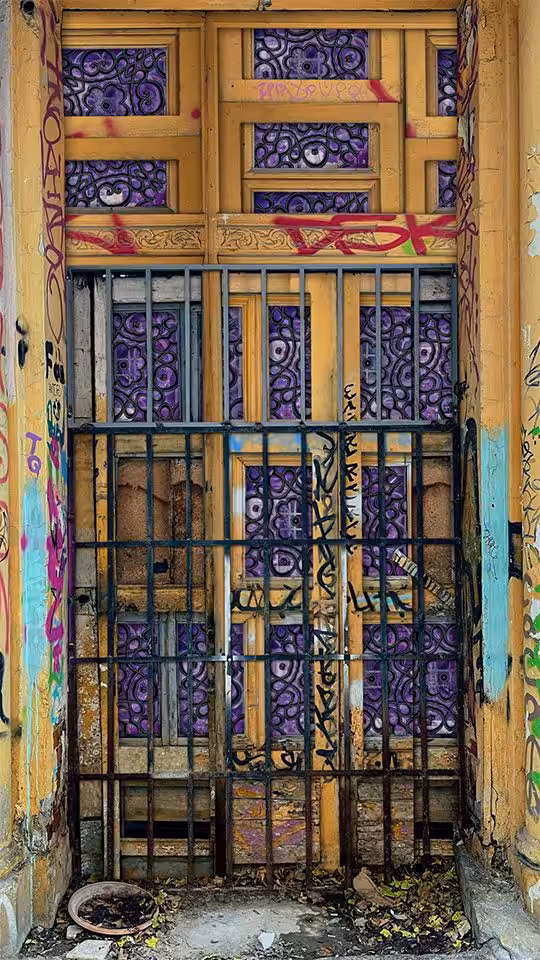 Door from Thessaloniki, Greece